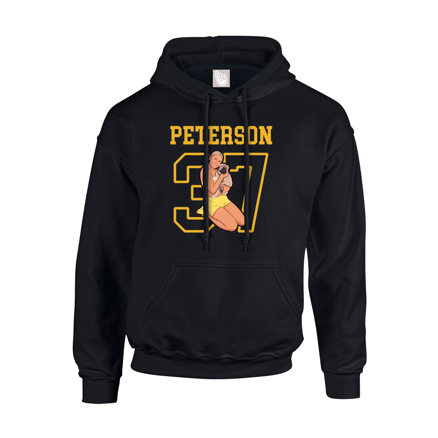 Hoodie — Shirsey in Black