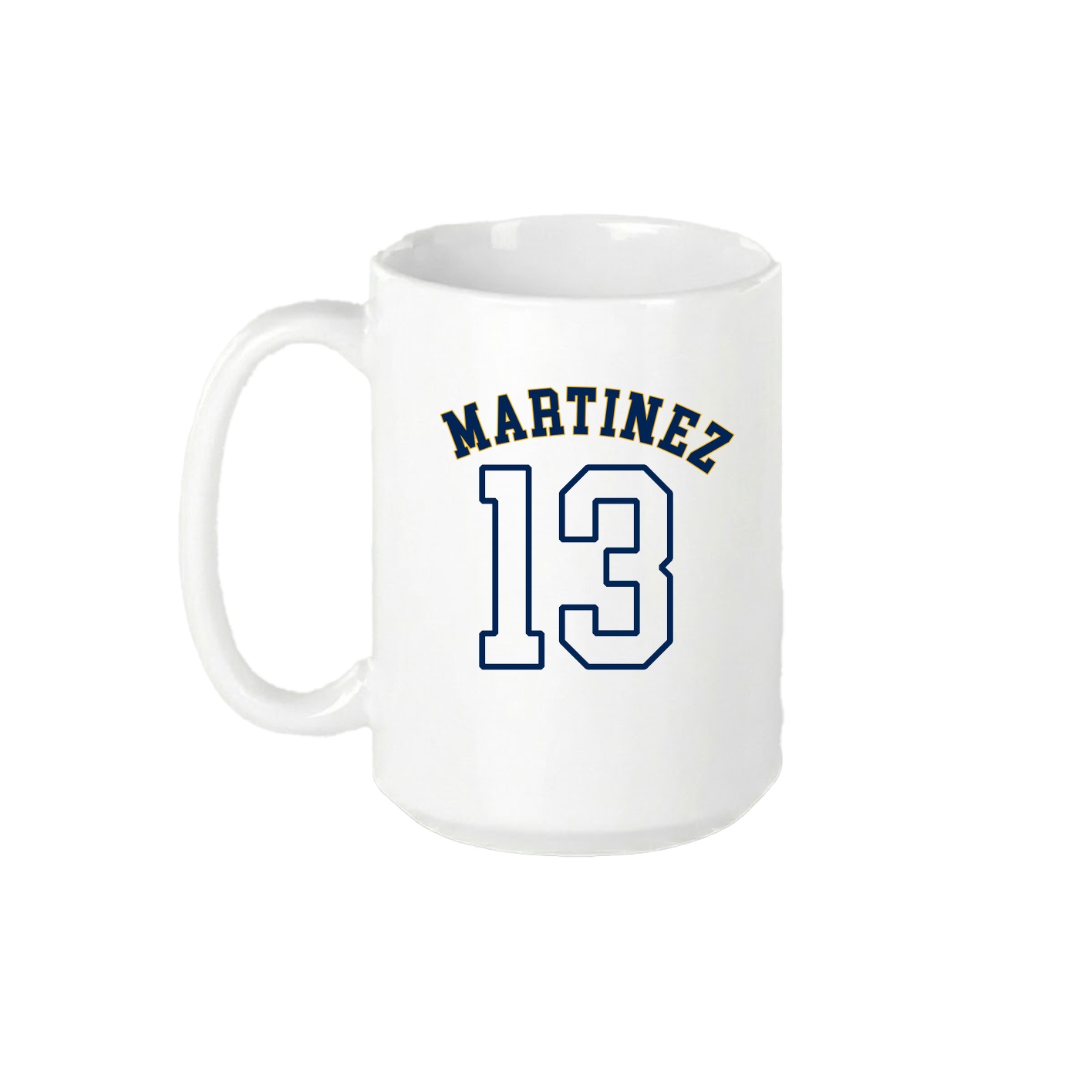 15oz Coffee Mug — Shirsey Arch in White