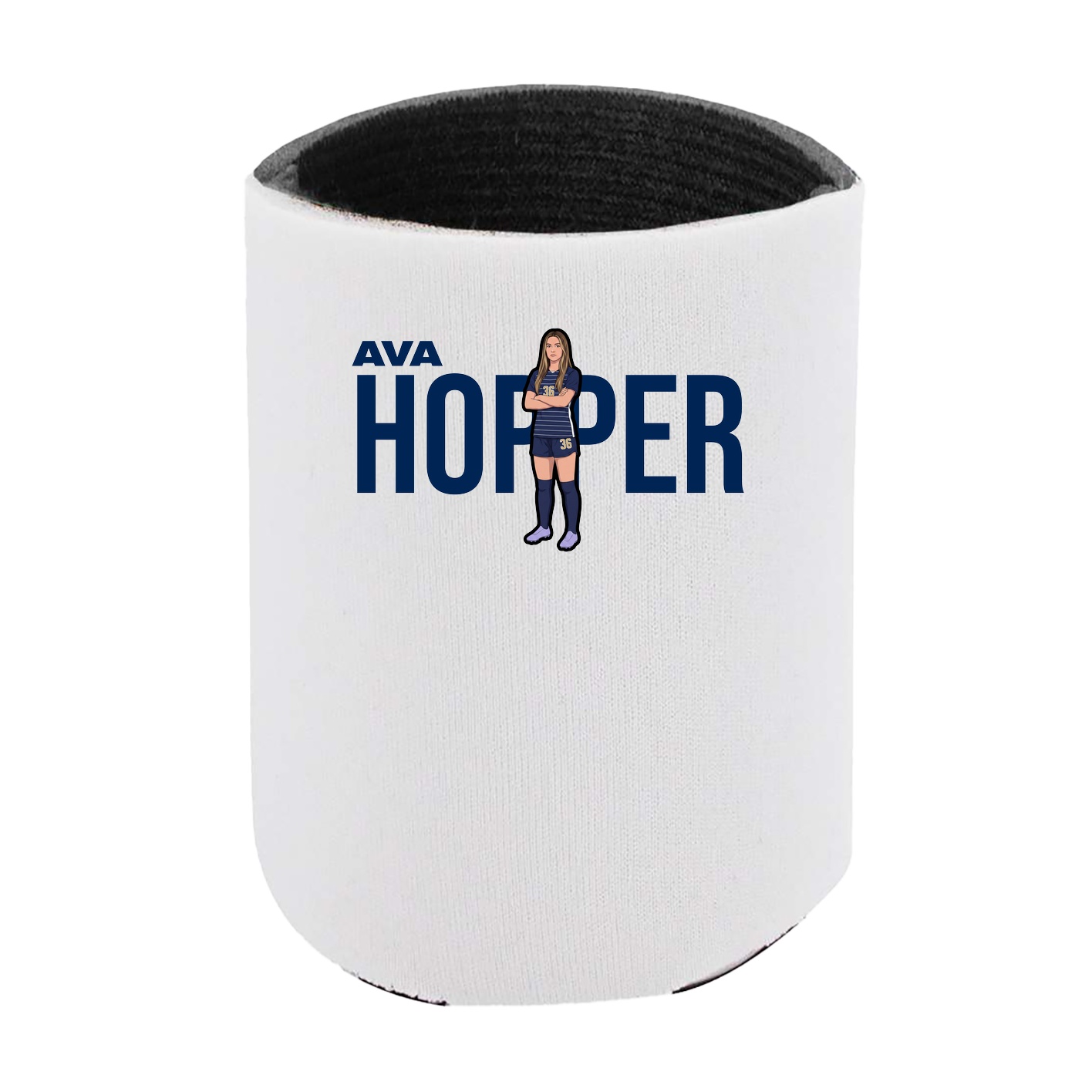 Can Holder — Player Name in White