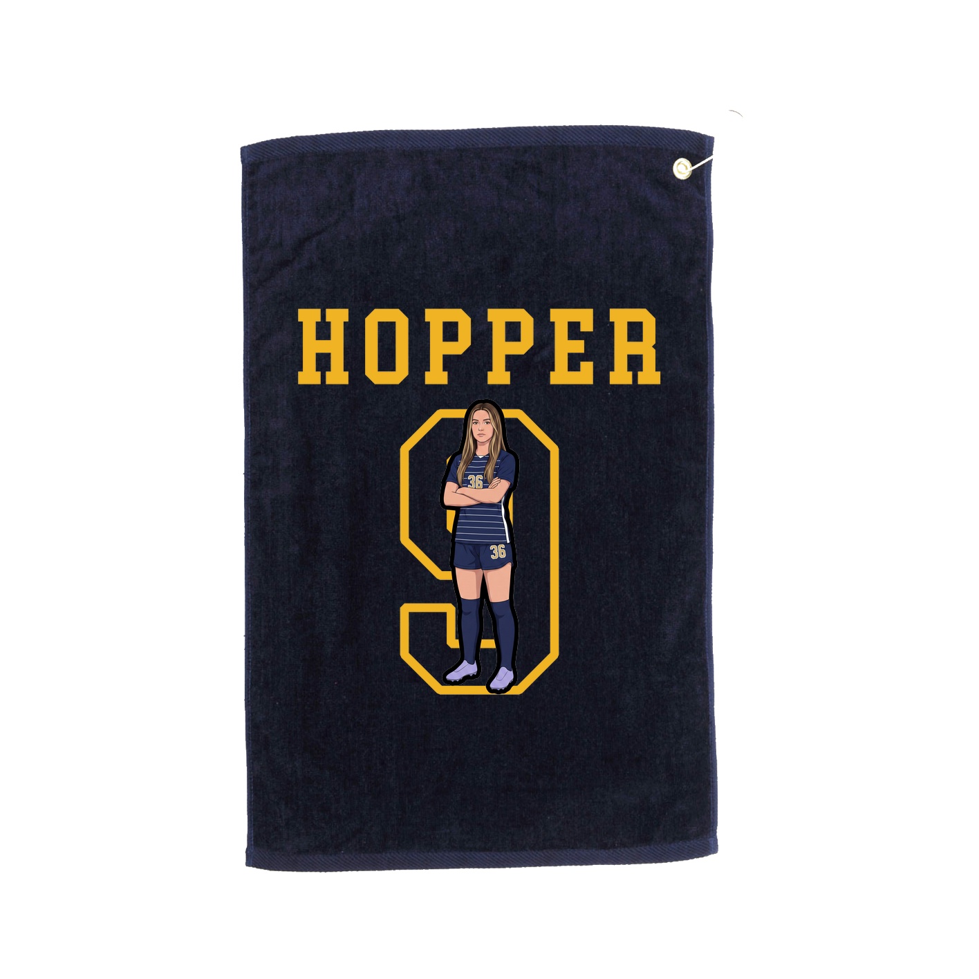 Golf Towel — Shirsey in Navy