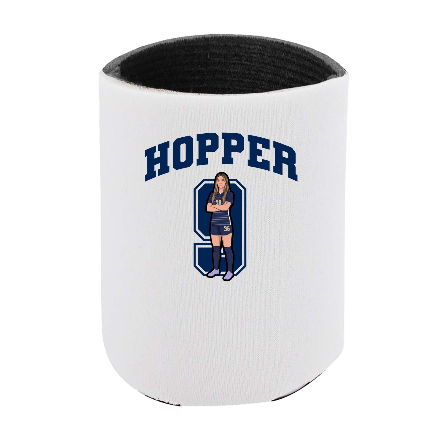 Can Holder — Number in White