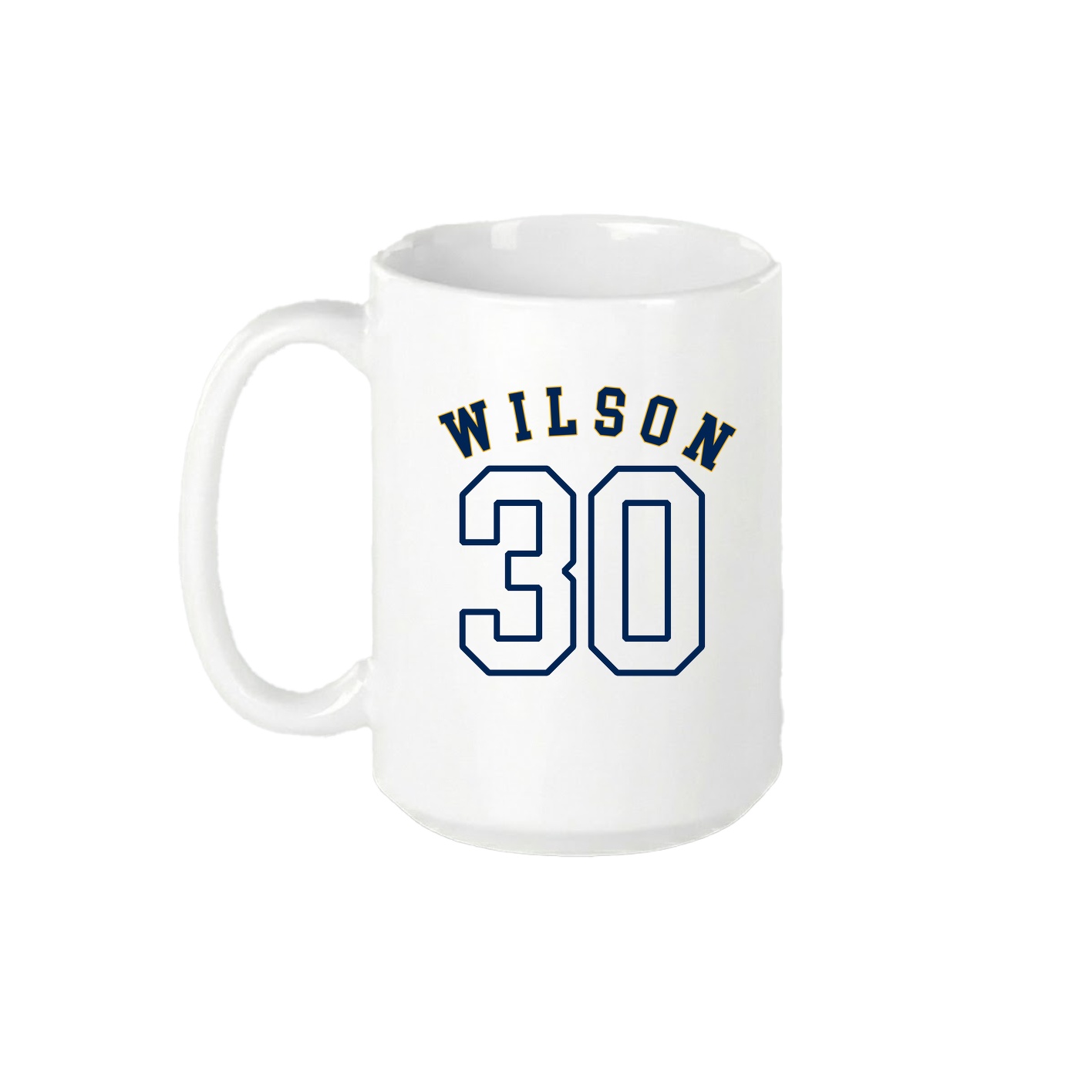 15oz Coffee Mug — Shirsey Arch in White