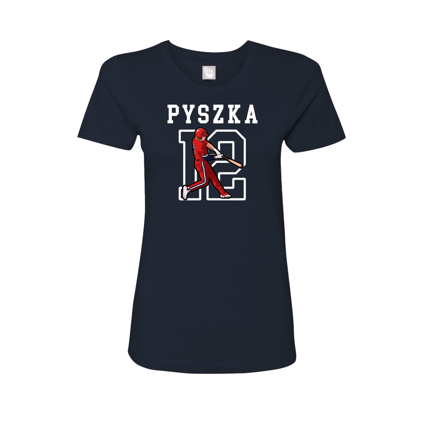 Fitted Women's Tee — Shirsey in Navy