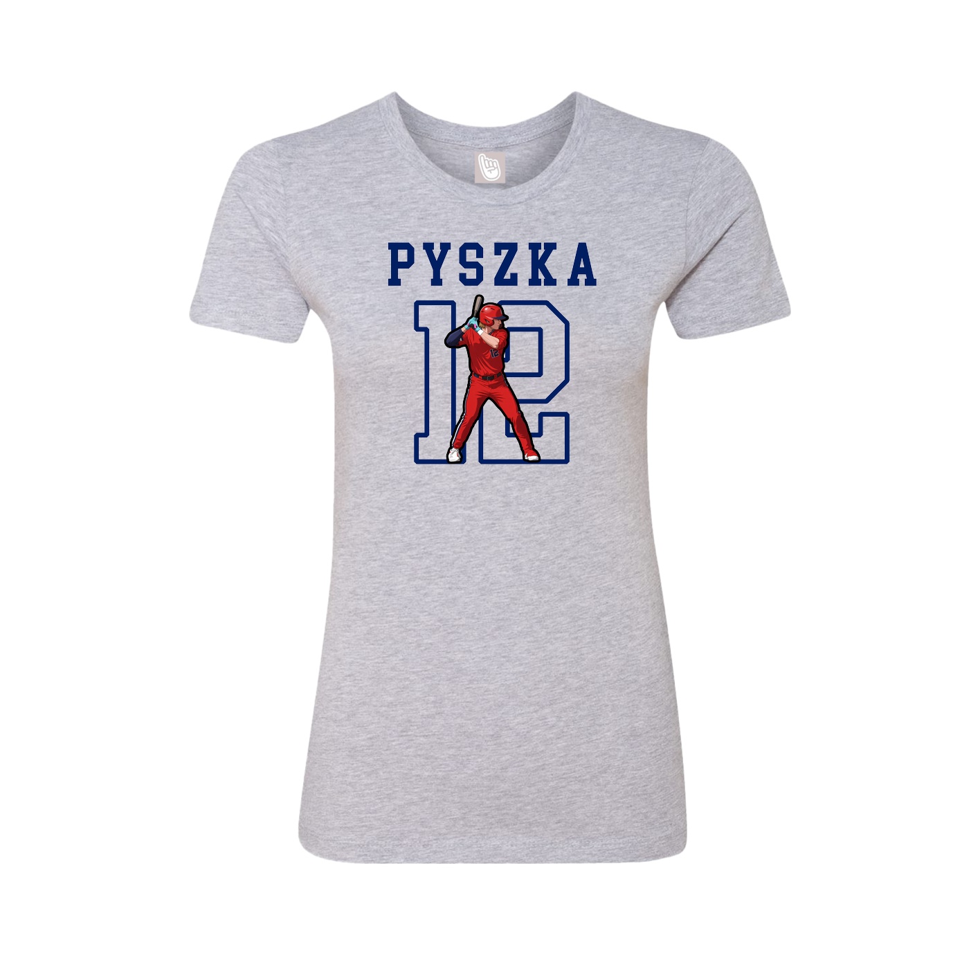 Fitted Women's Tee — Shirsey in Grey