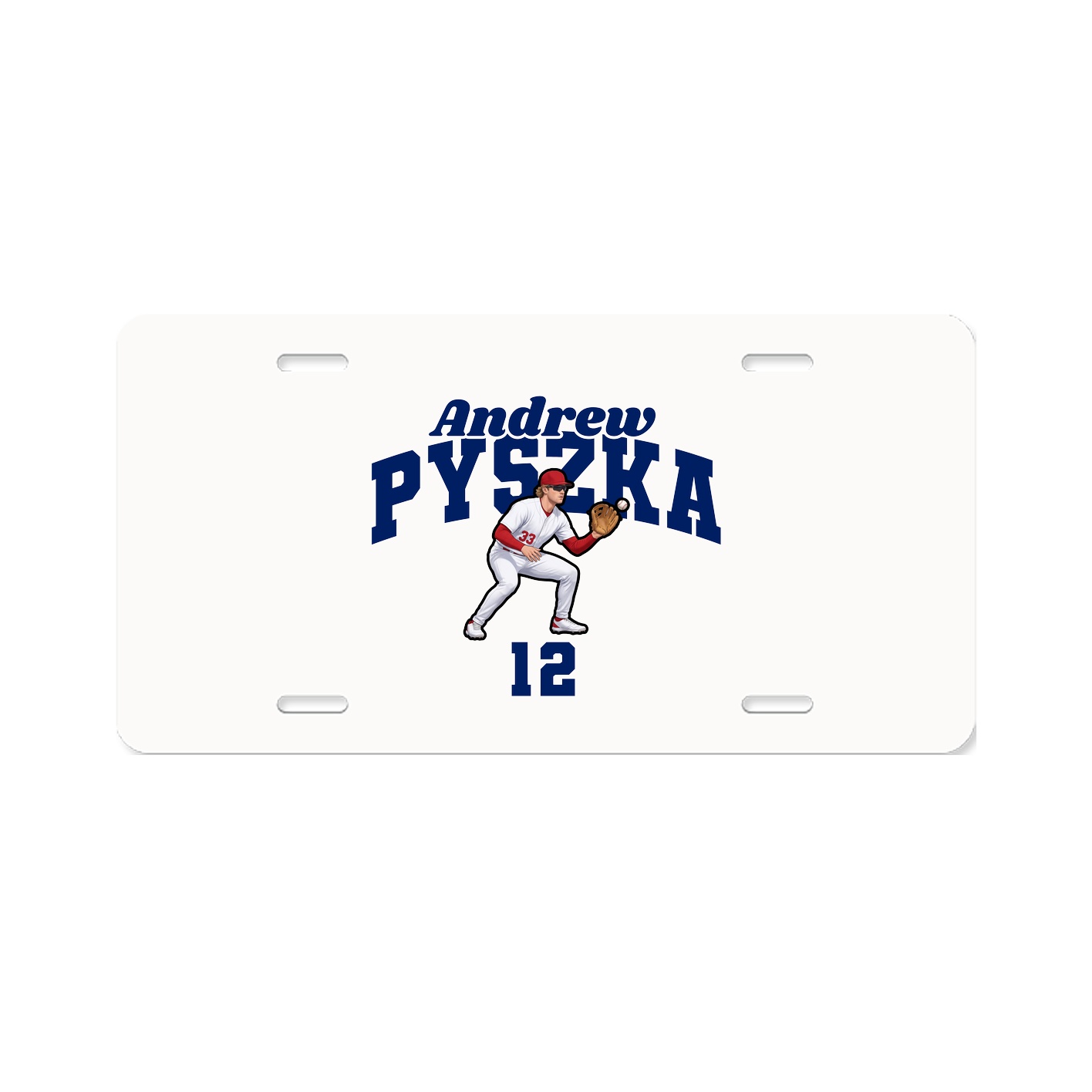 License Plate — Signature Arch in Classic