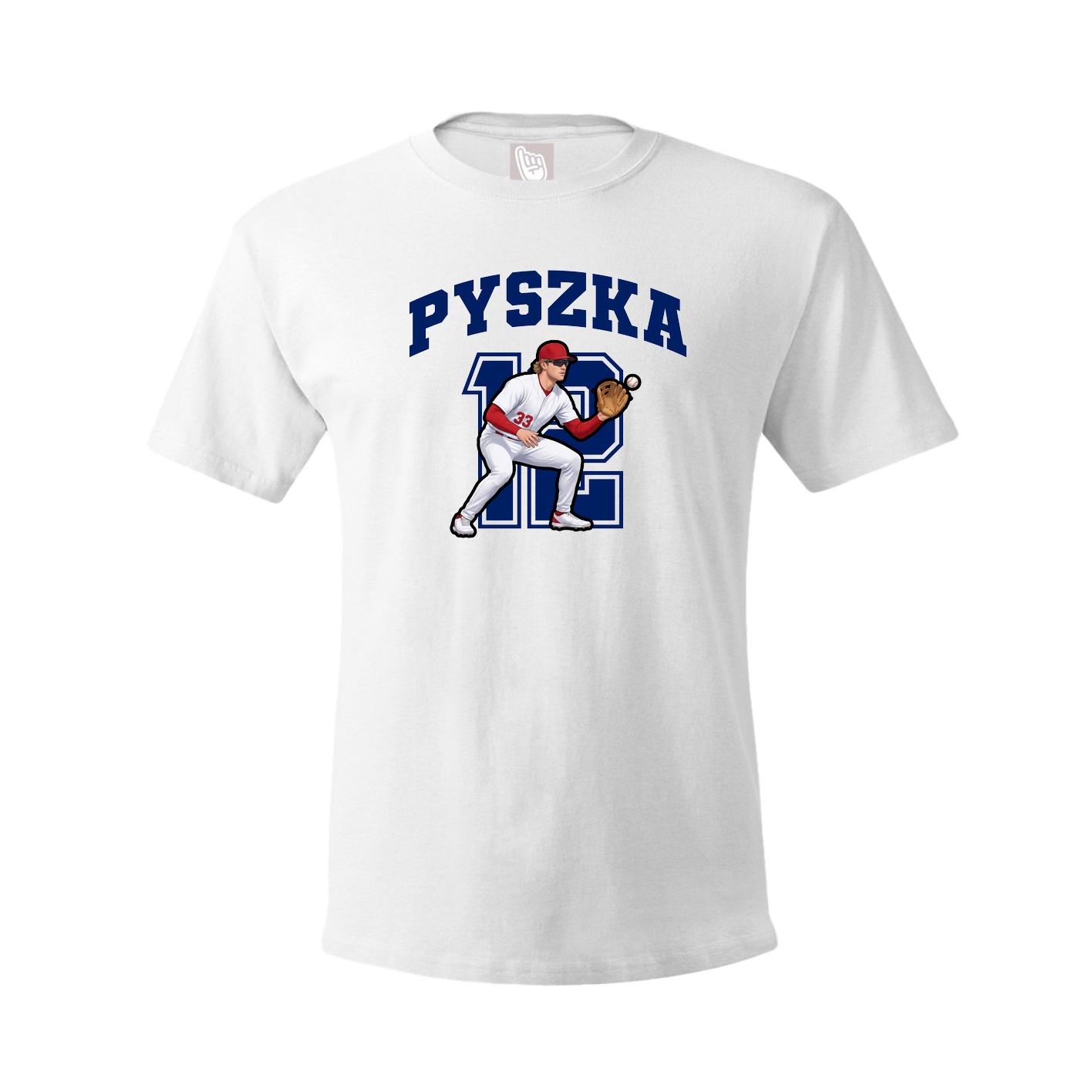 Tee — Number in White