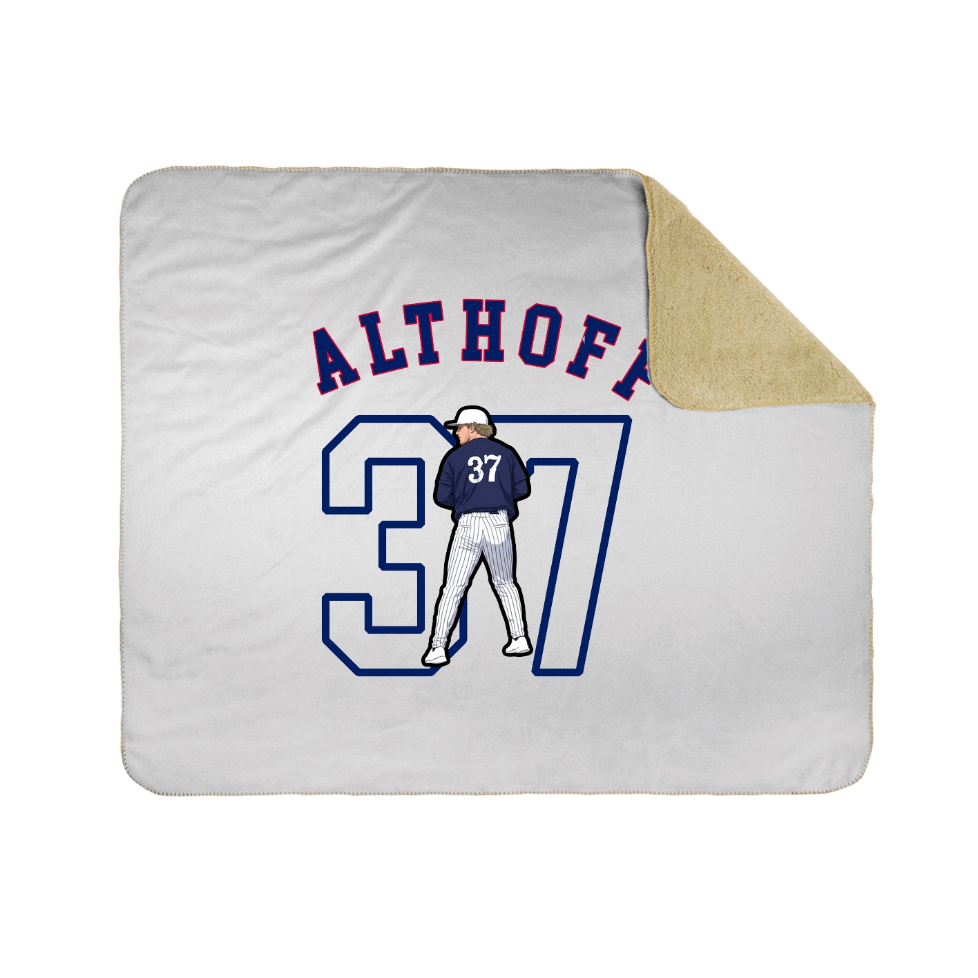 Throw Blanket — Shirsey Arch in White