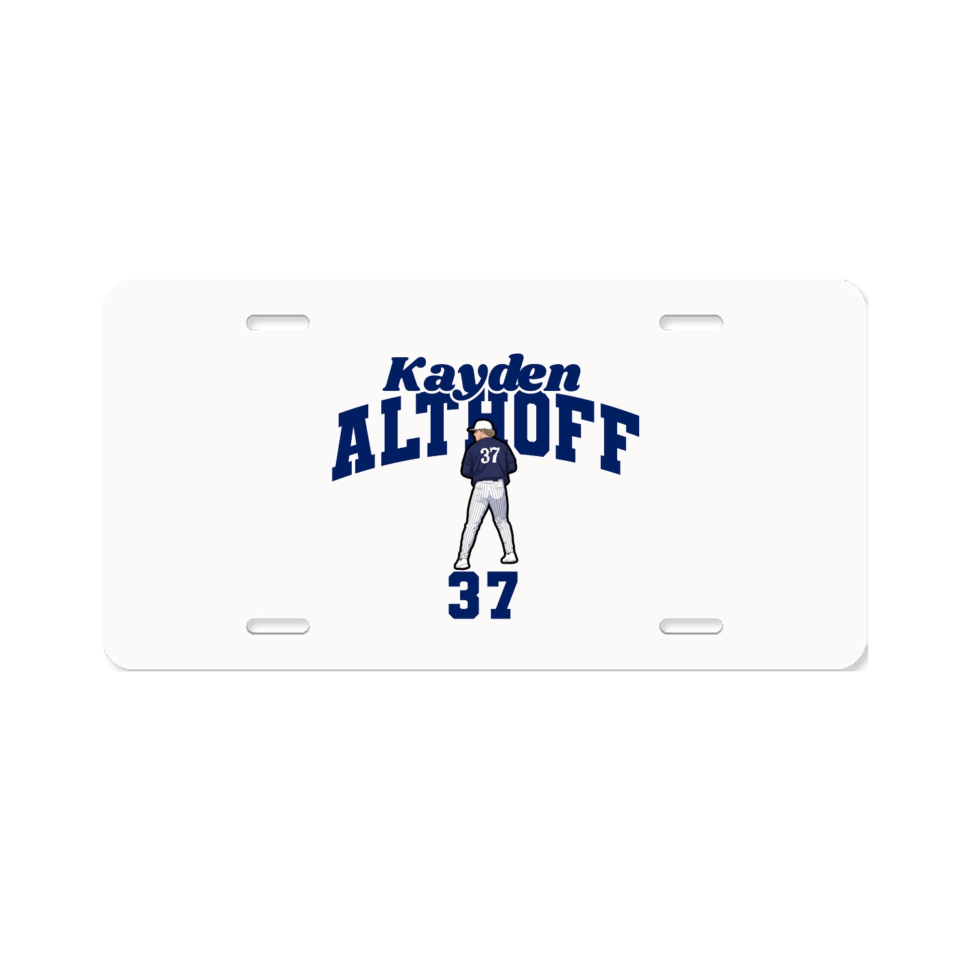 License Plate — Signature Arch in Classic
