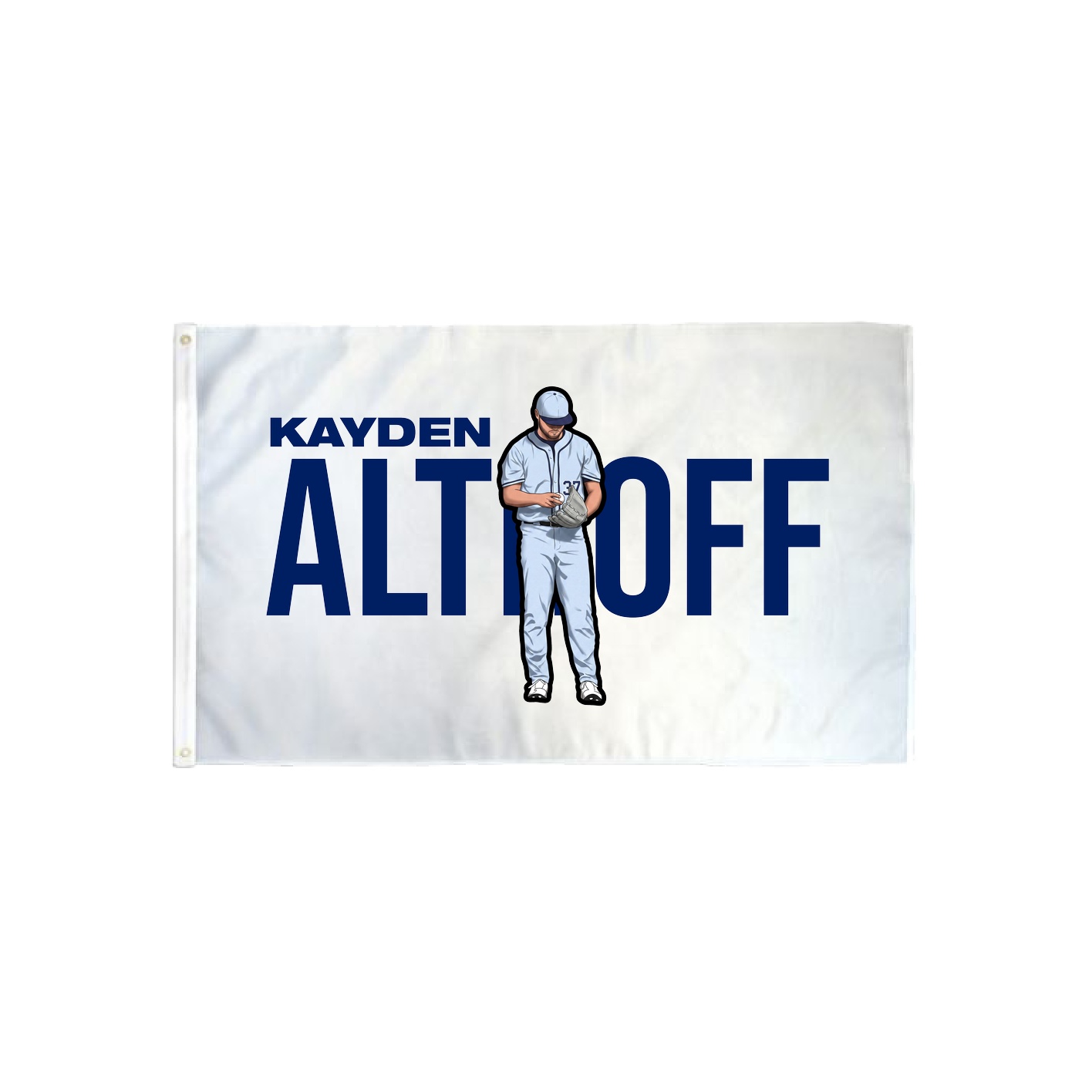 3x5 Flag — Player Name in Classic