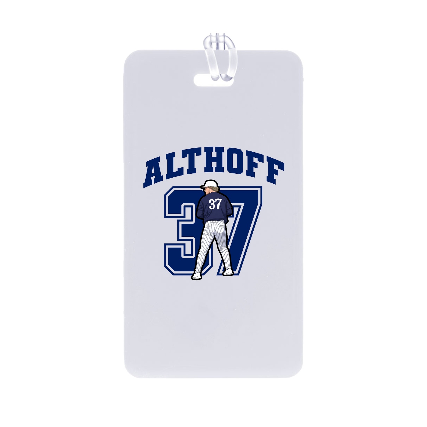 Bag Tag — Number in Classic