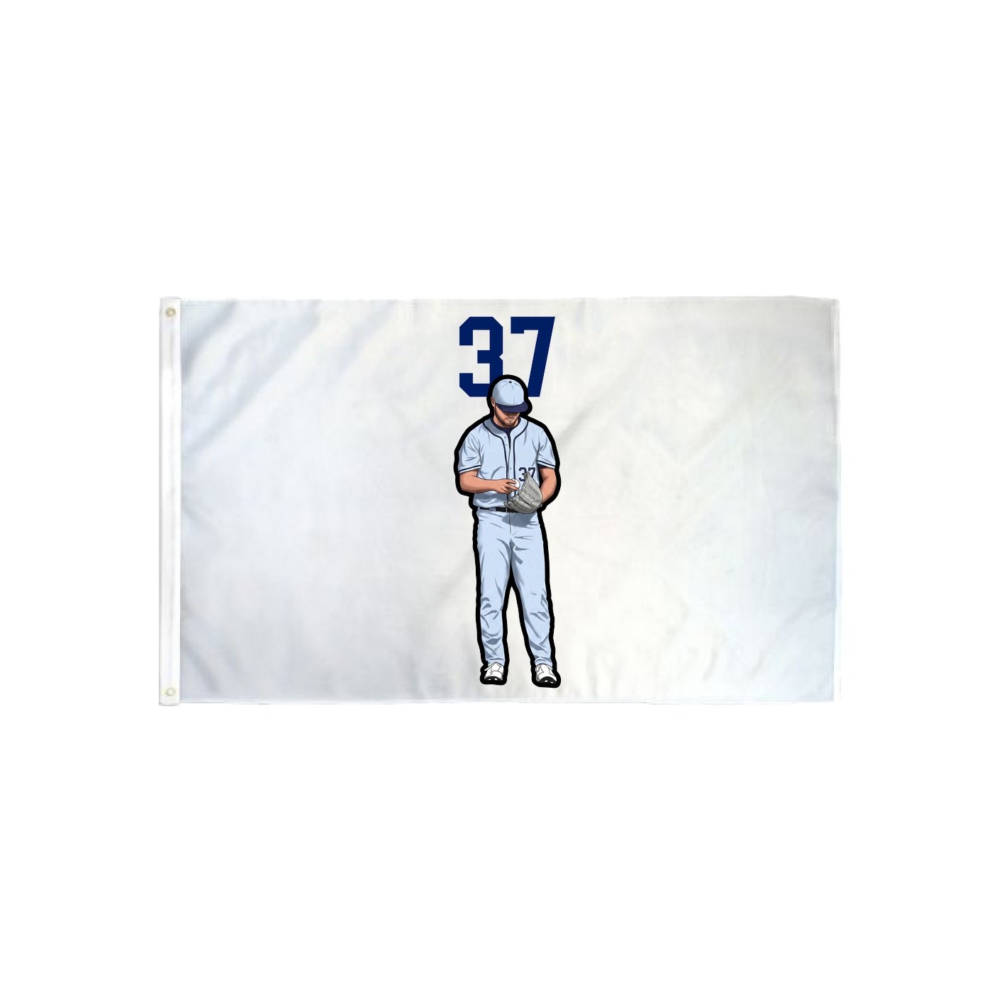 3x5 Flag — Number Top in Classic