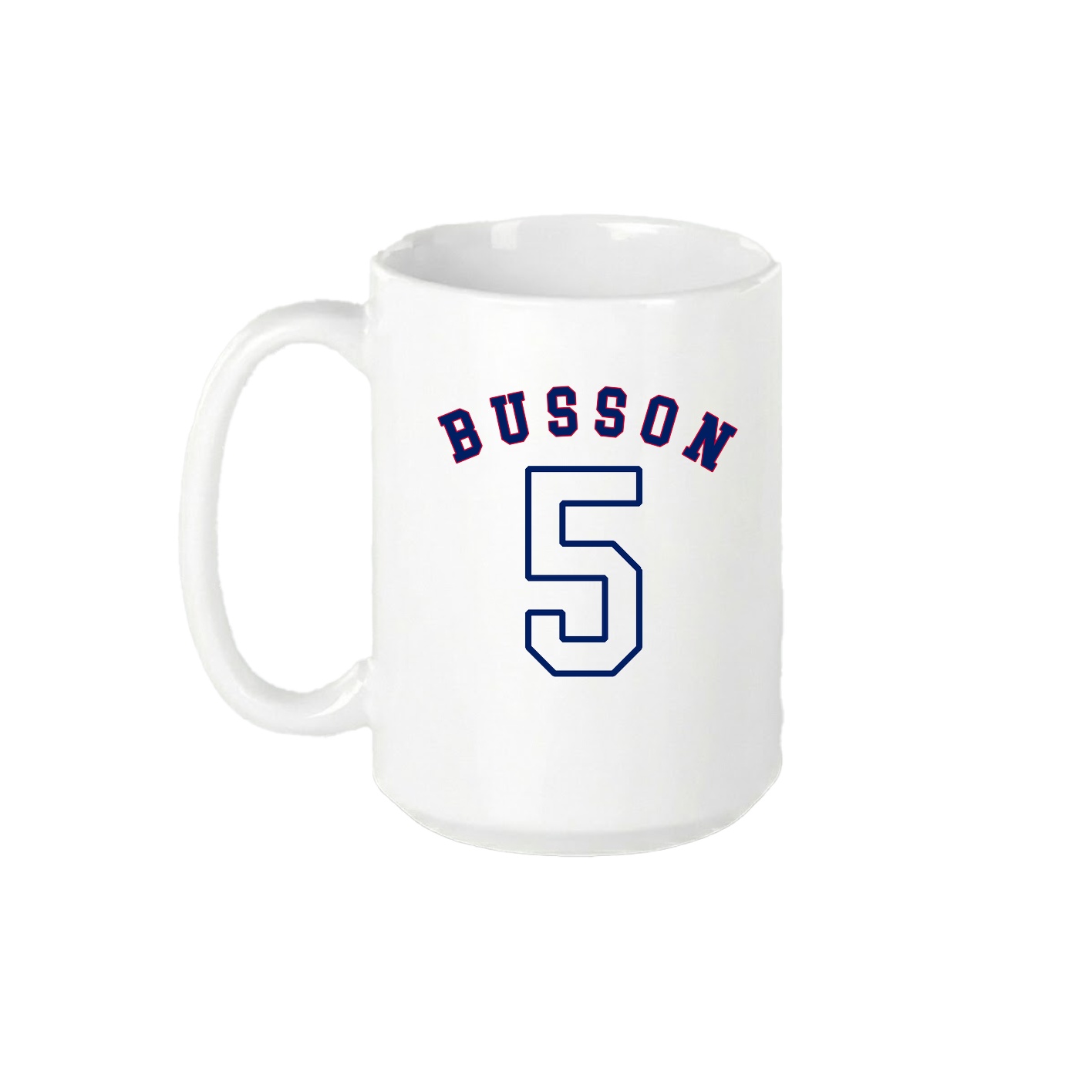 15oz Coffee Mug — Shirsey Arch in White