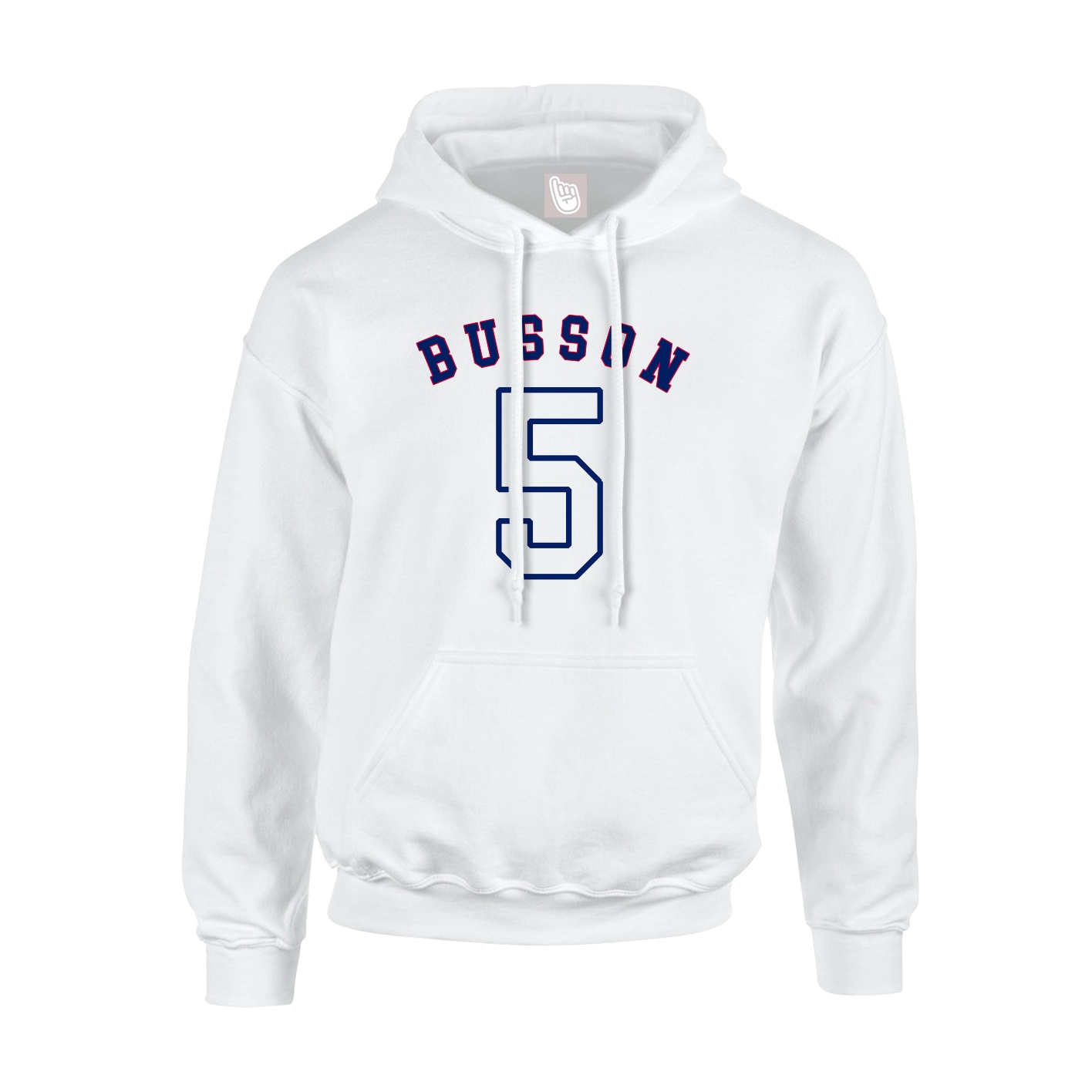 Youth Hoodie — Shirsey Arch in White
