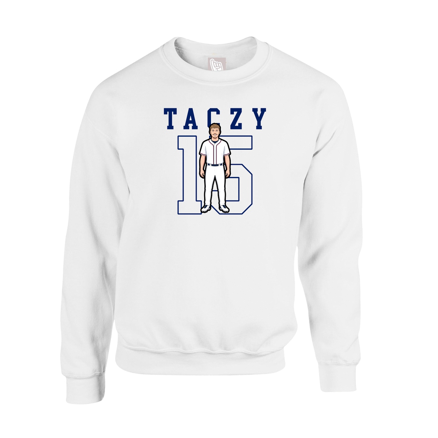 Fleece Crew — Shirsey in White