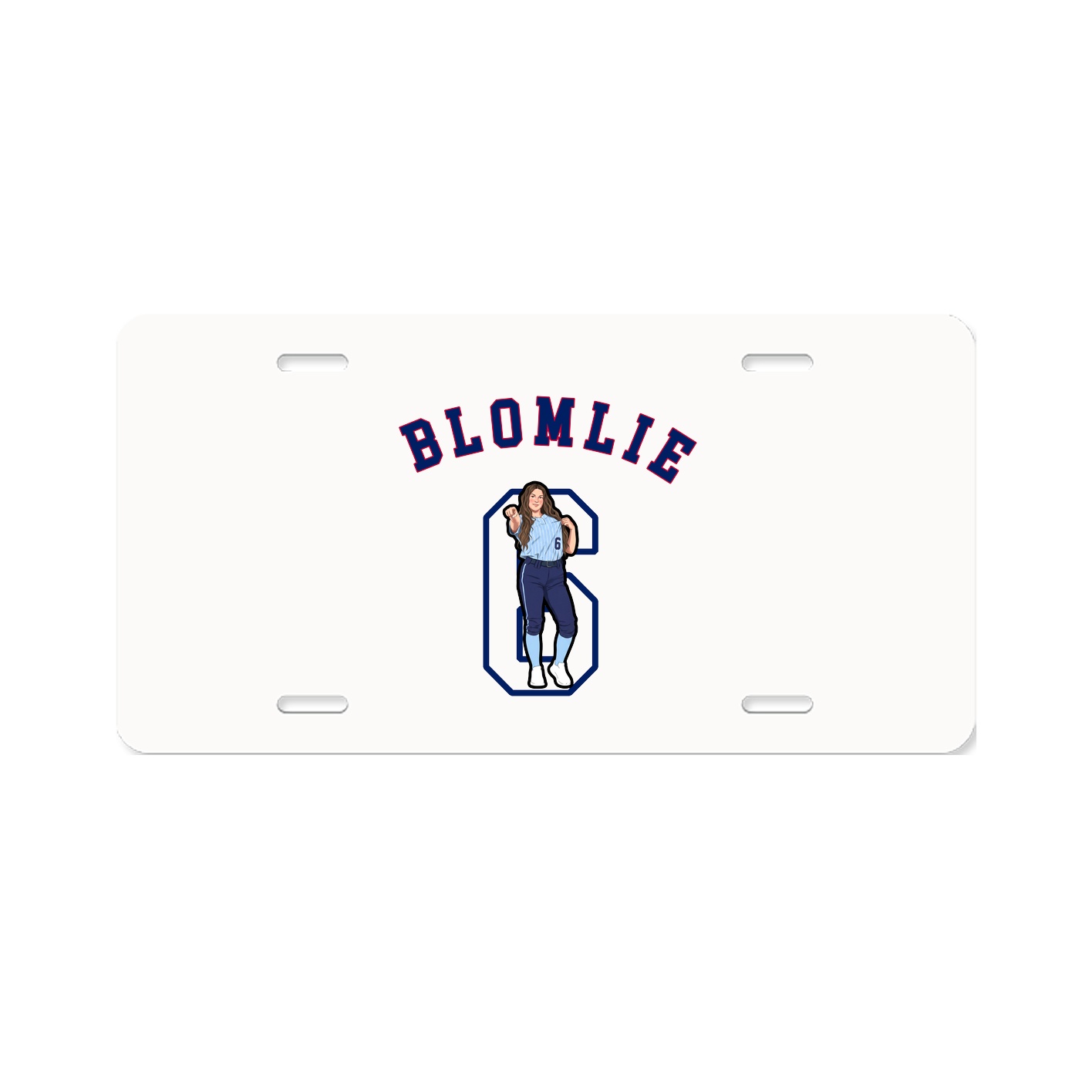 License Plate — Shirsey Arch in Classic