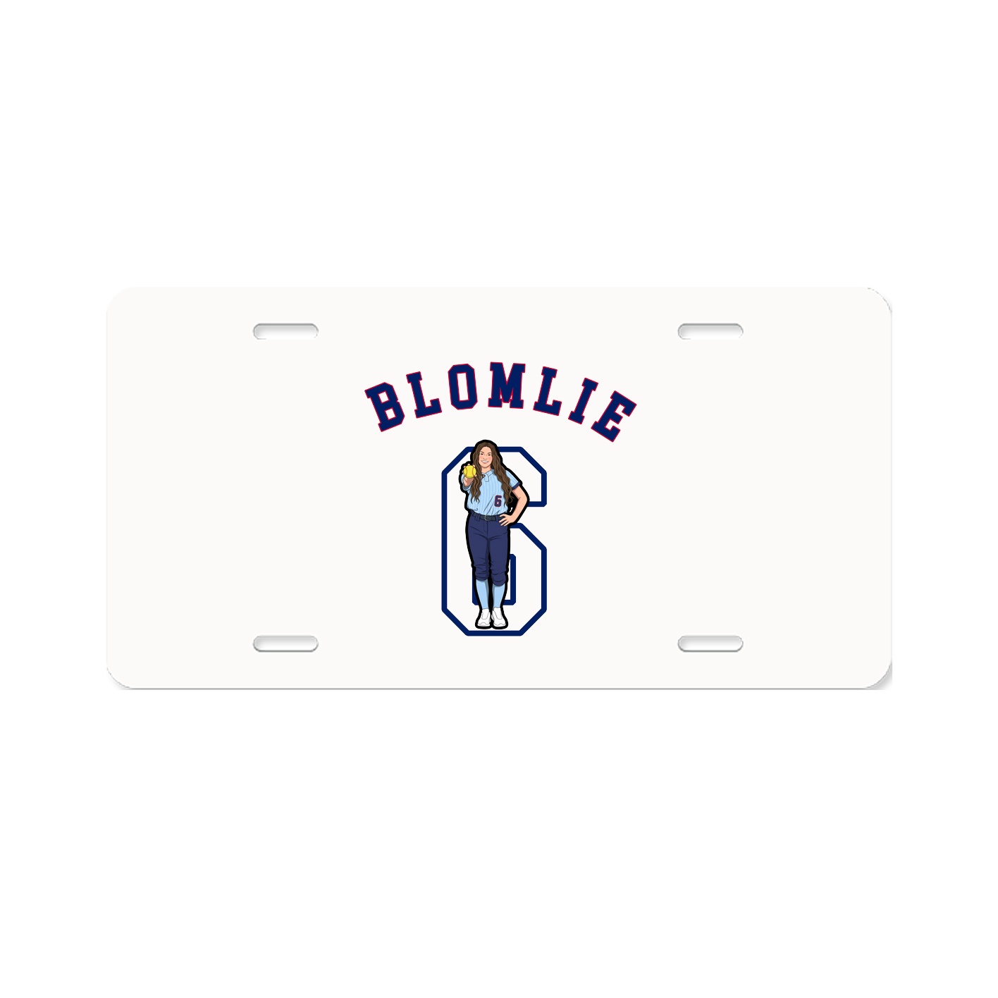 License Plate — Shirsey Arch in Classic