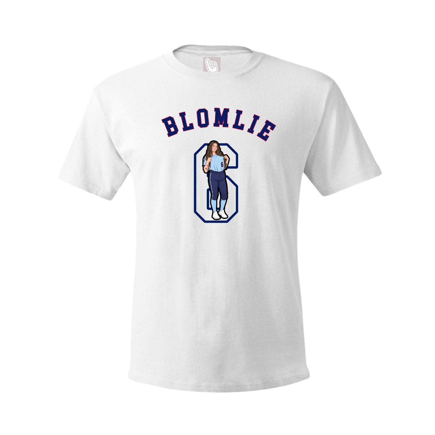 Youth Tee — Shirsey Arch in White