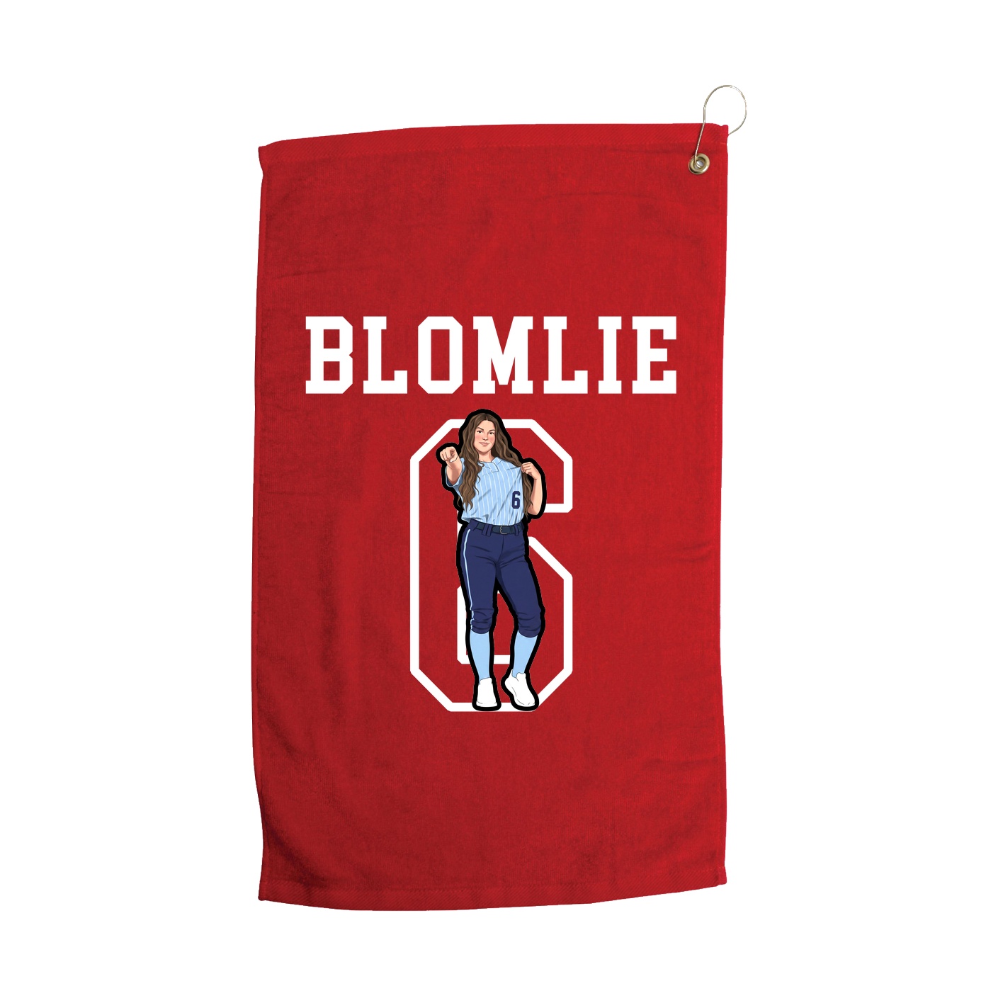 Golf Towel — Shirsey in Red