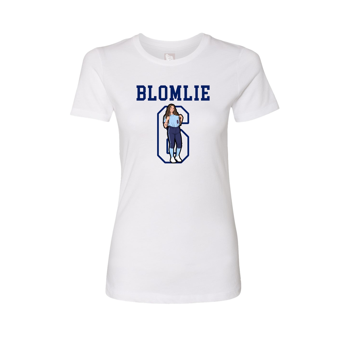 Fitted Women's Tee — Shirsey in White