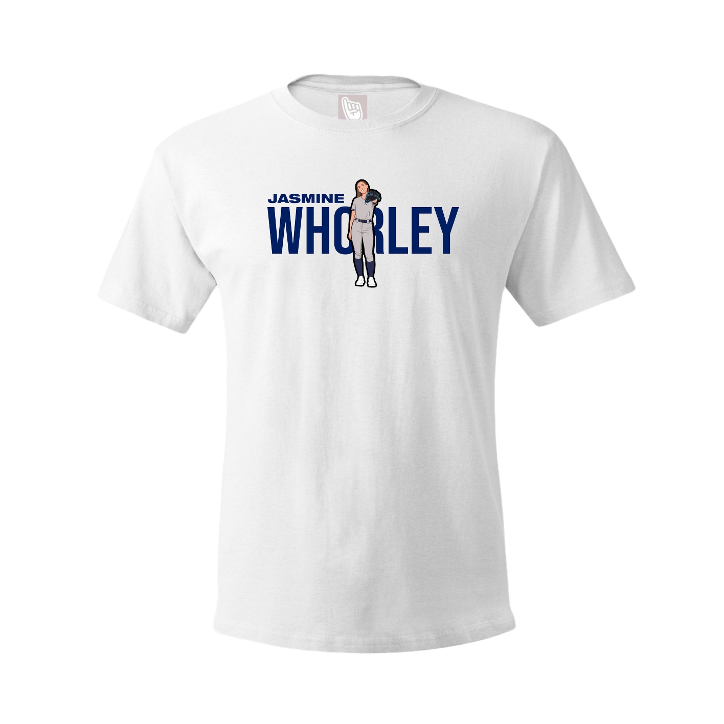 Tee — Player Name in White