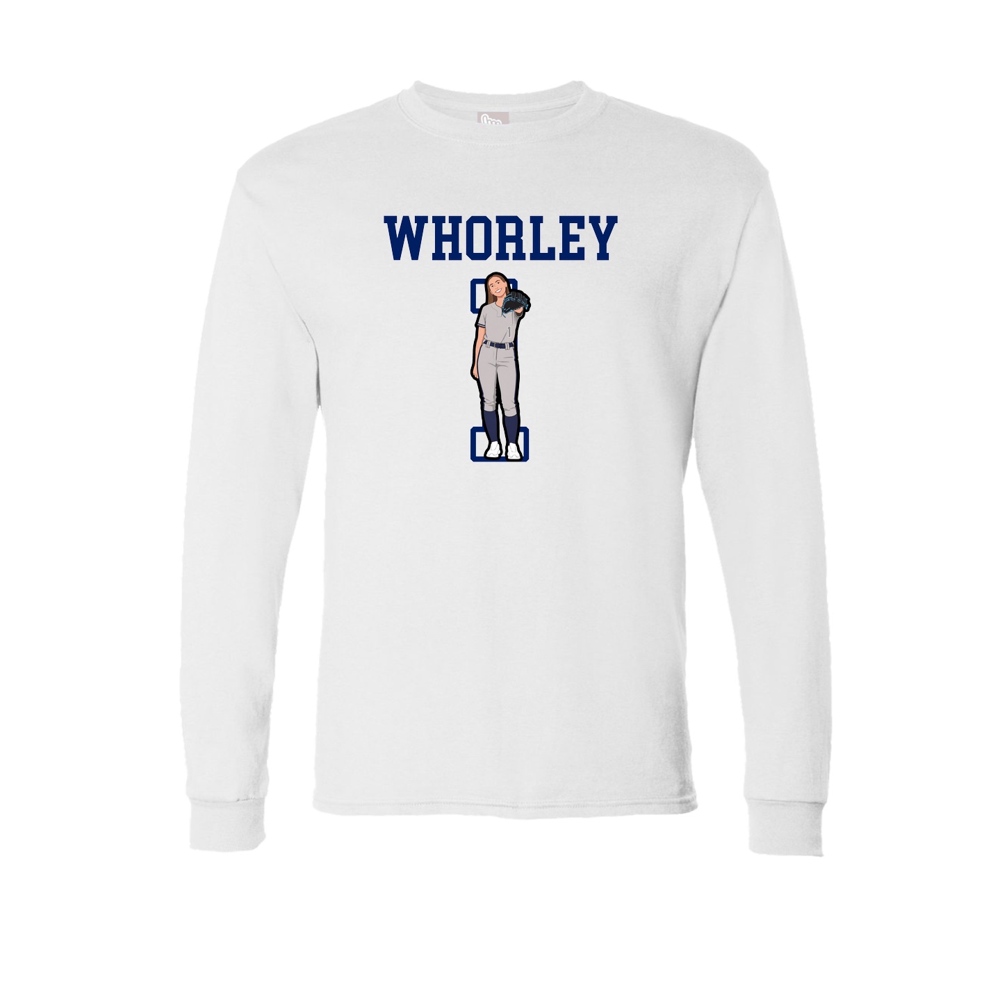 Long Sleeve Tee — Shirsey in White