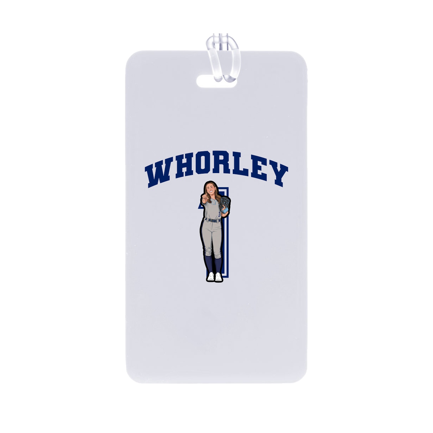 Bag Tag — Number in Classic