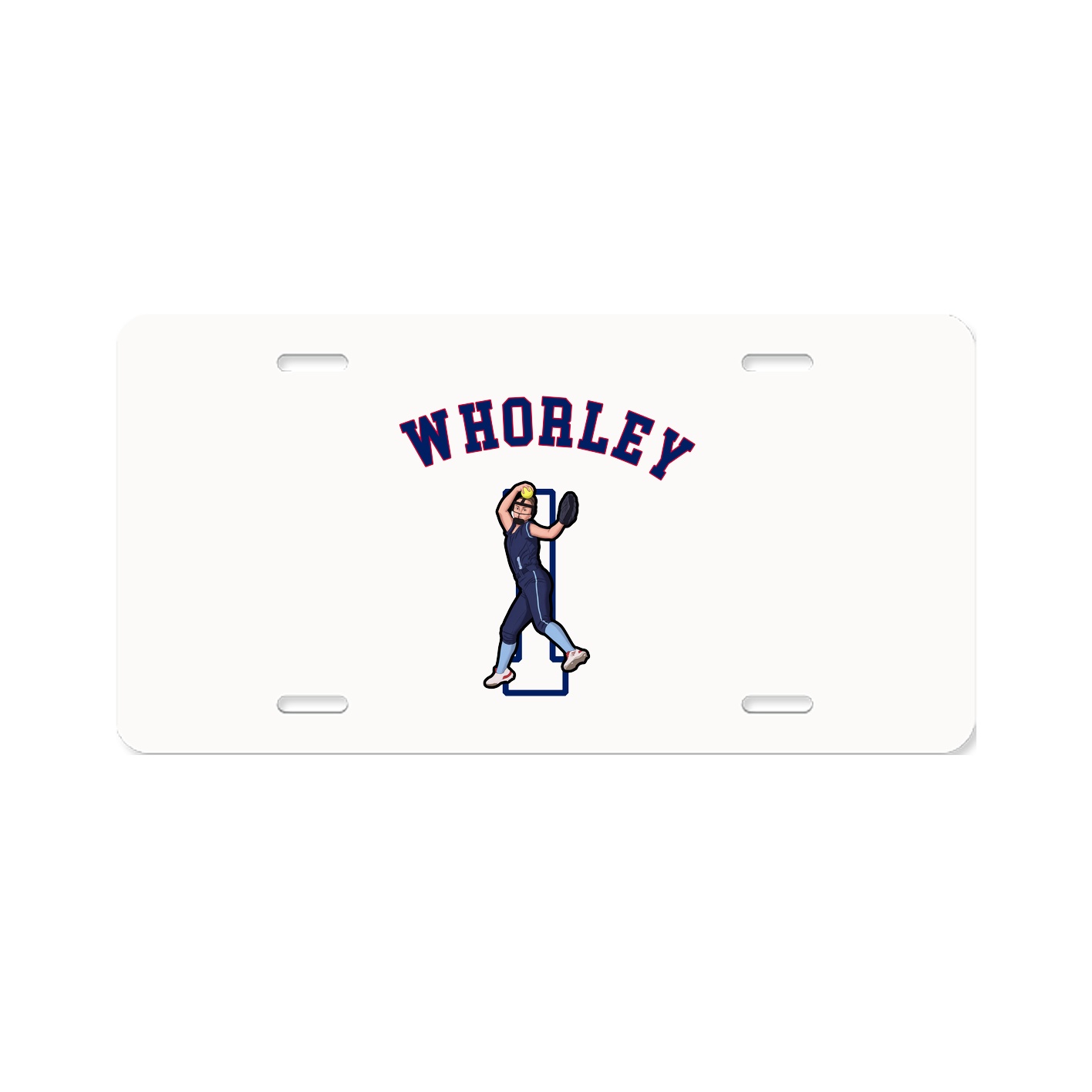 License Plate — Shirsey Arch in Classic