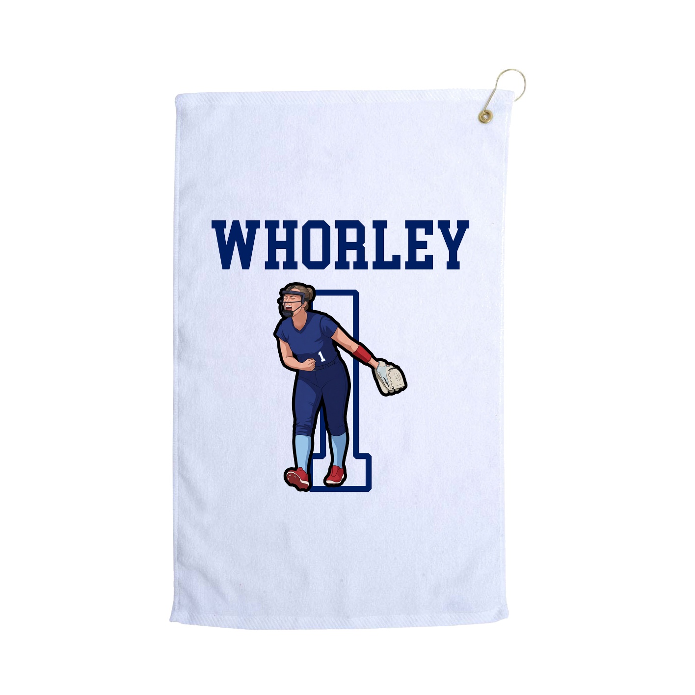 Golf Towel — Shirsey in White