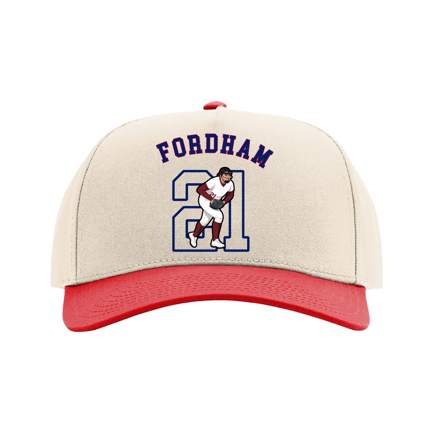 Full Fabric Five-Panel Champ Cap