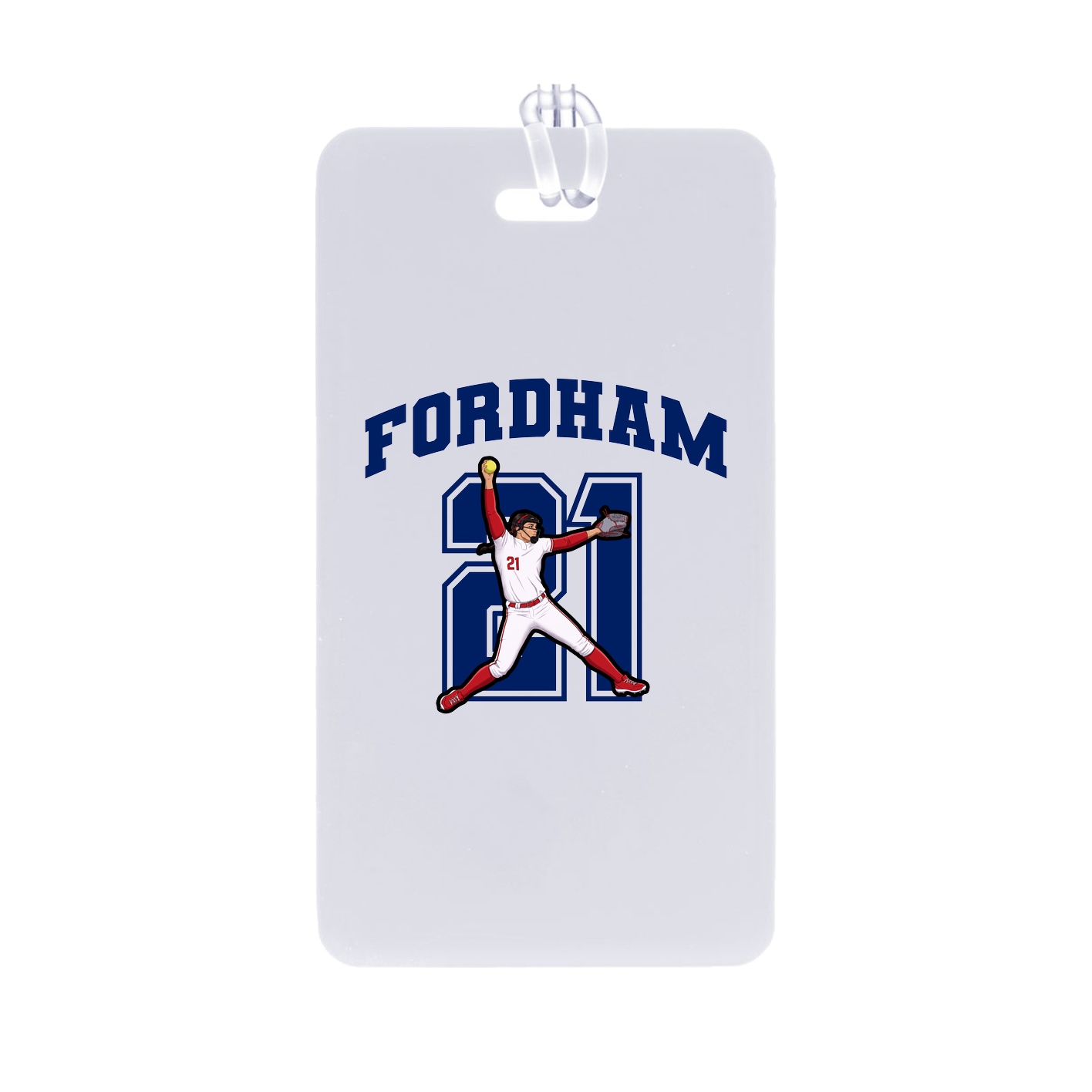 Bag Tag — Number in Classic