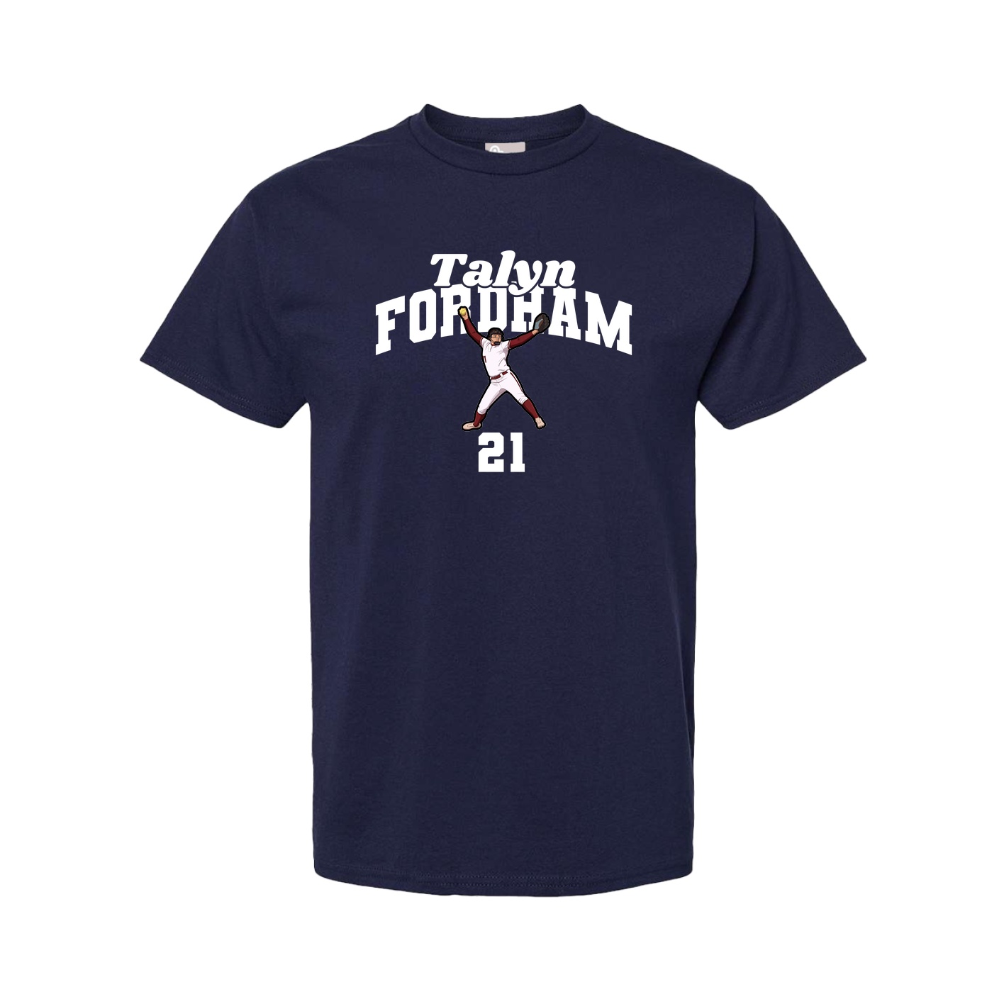 Tee — Signature Arch in Navy