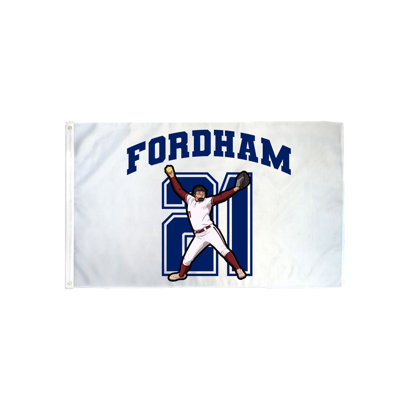3x5 Flag — Number in Classic