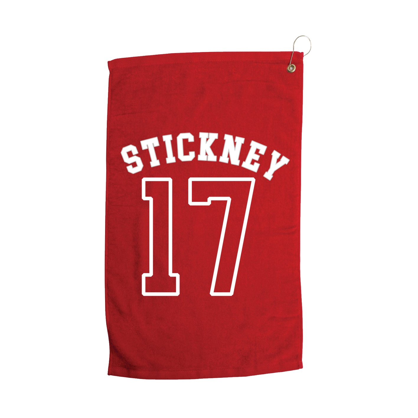 Golf Towel — Shirsey Arch in Red