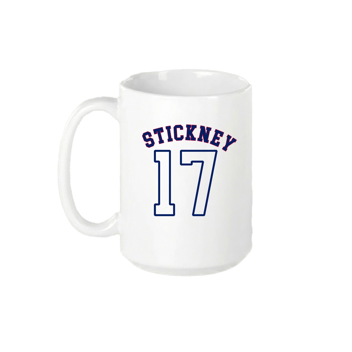 15oz Coffee Mug — Shirsey Arch in White