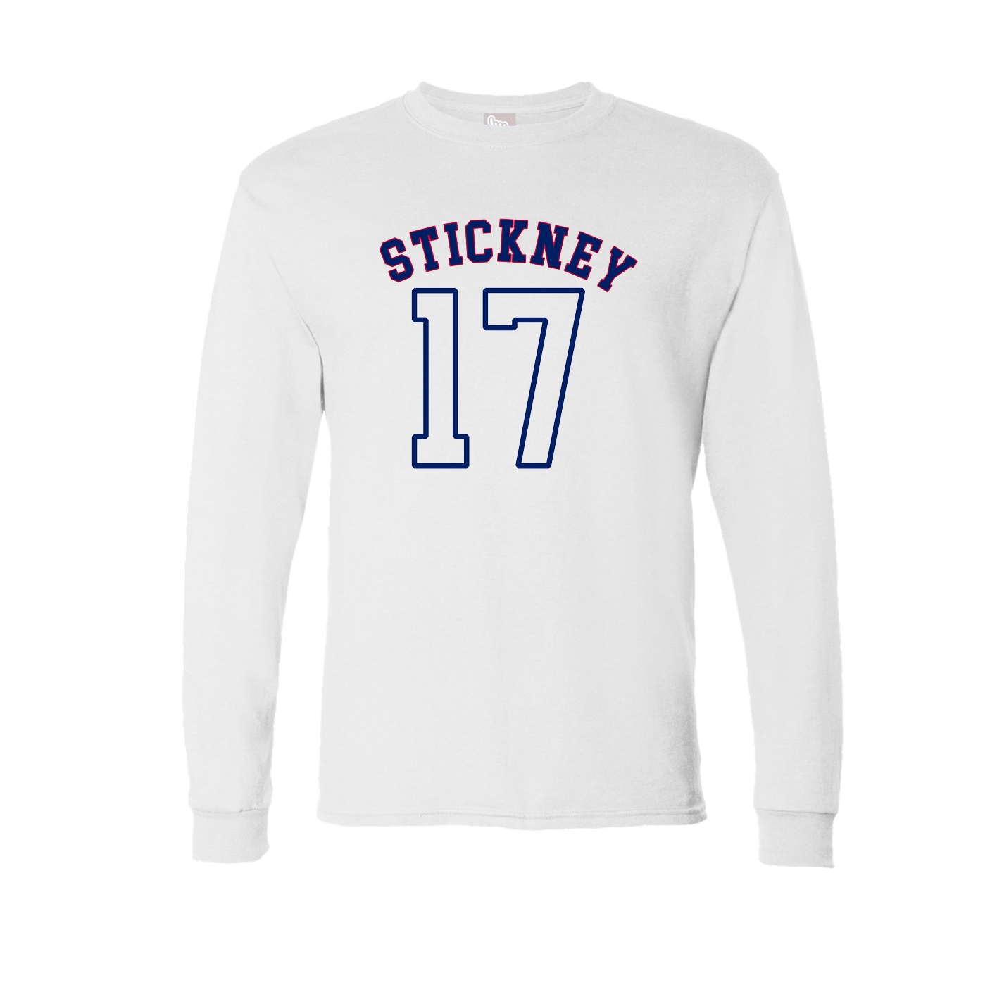 Long Sleeve Tee — Shirsey Arch in White