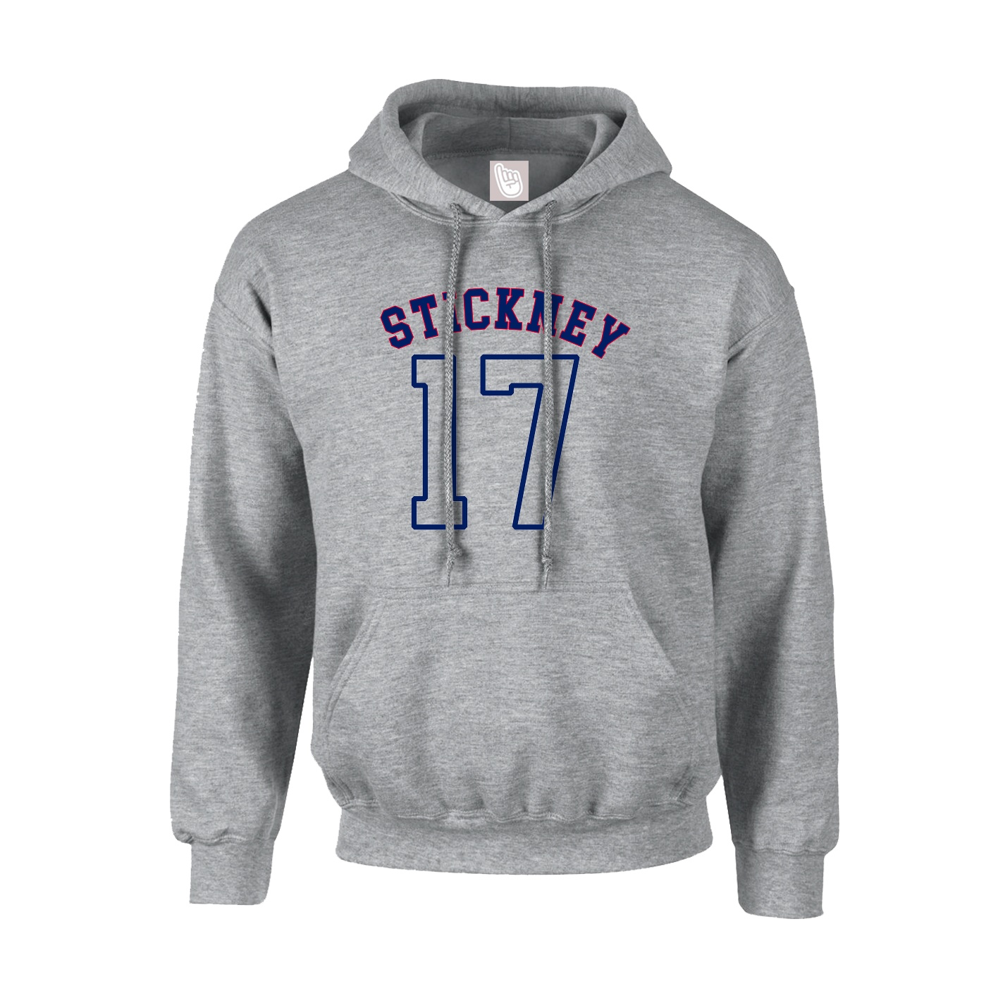 Youth Hoodie — Shirsey Arch in Grey