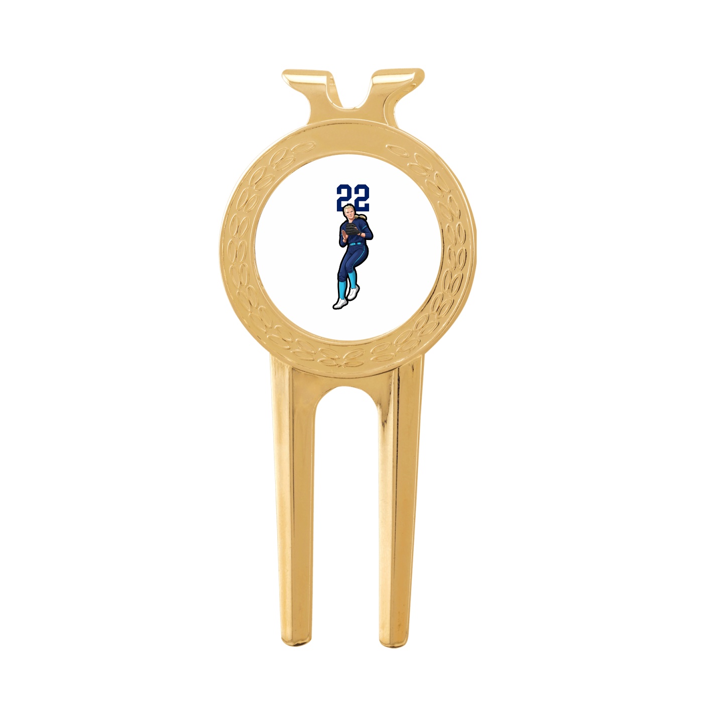 Divot Tool with Ball Marker — Number Top in Classic
