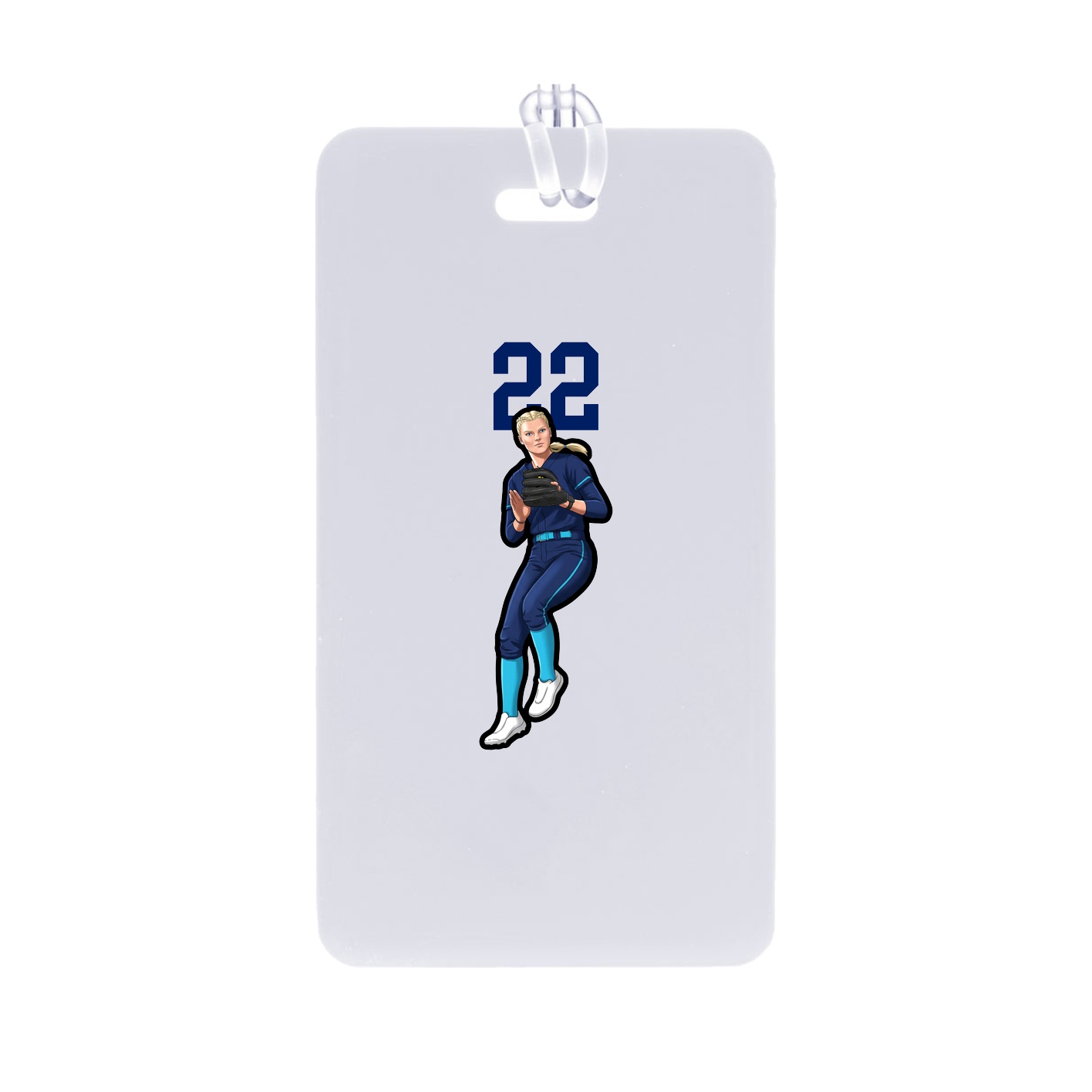 Bag Tag — Number Top in Classic