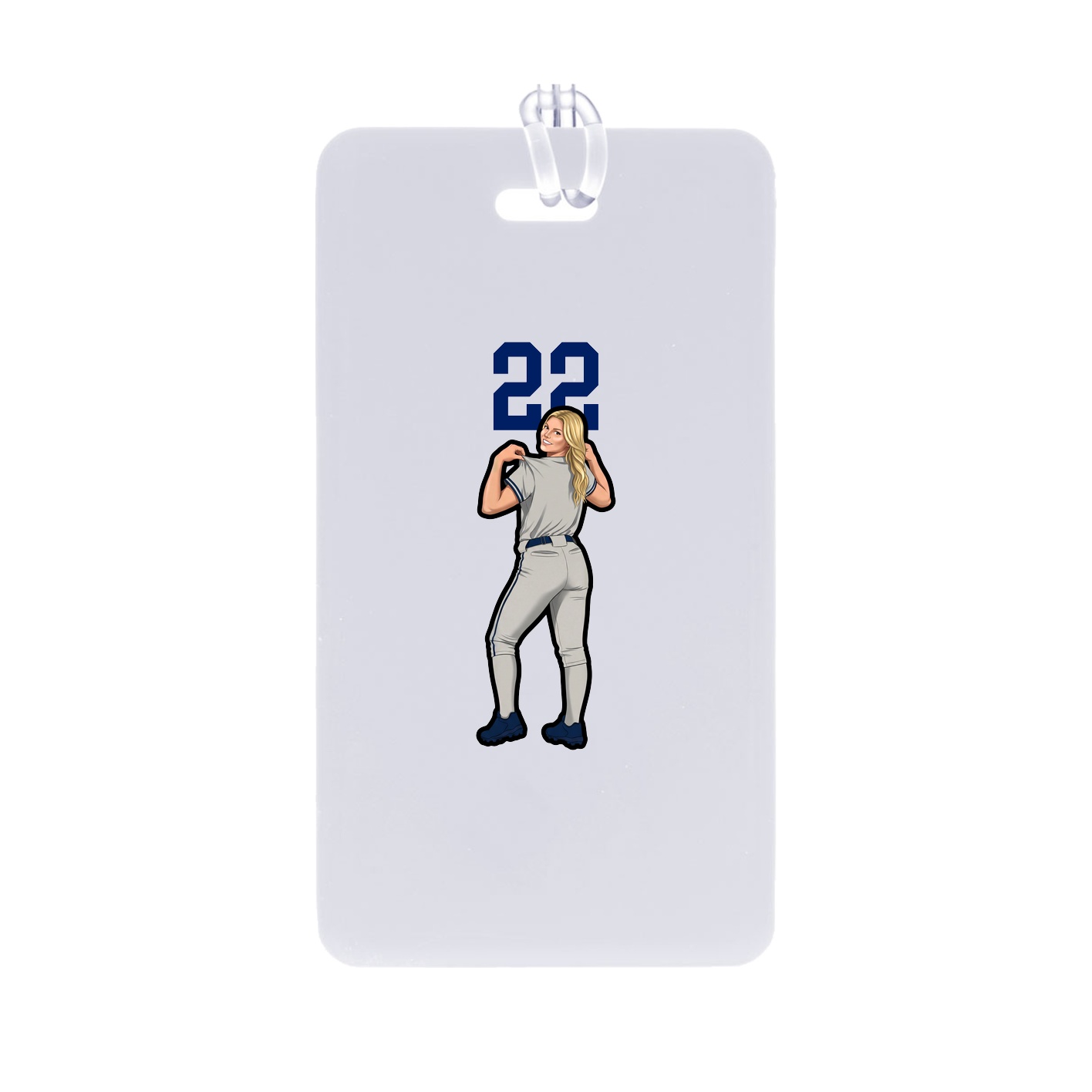 Bag Tag — Number Top in Classic