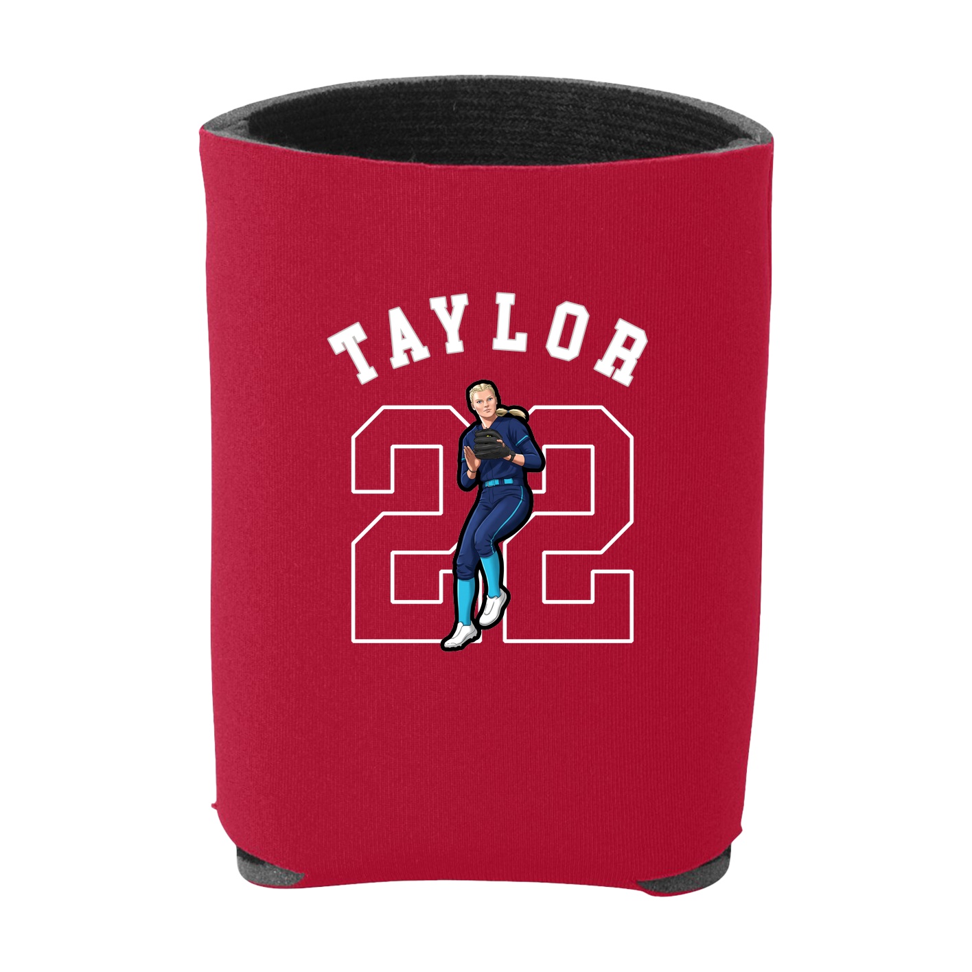 Can Holder — Shirsey Arch in Red