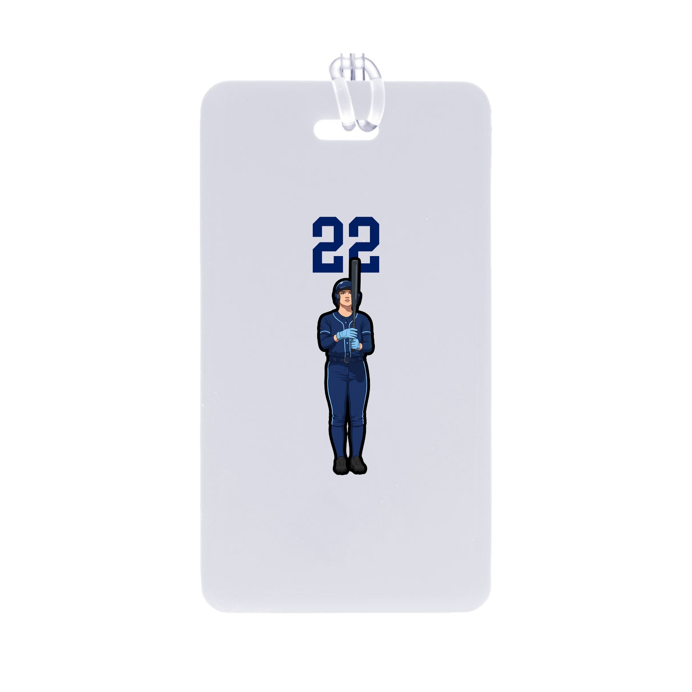 Bag Tag — Number Top in Classic
