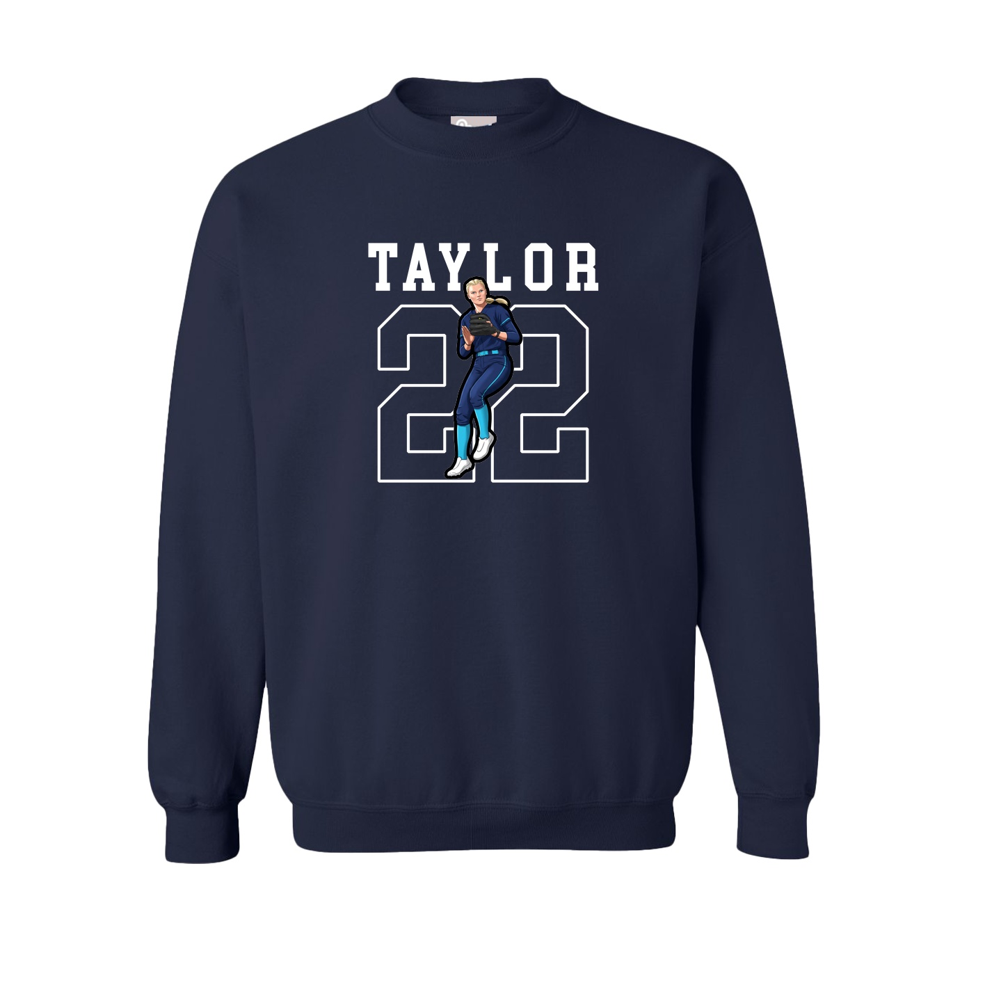 Fleece Crew — Shirsey in Navy