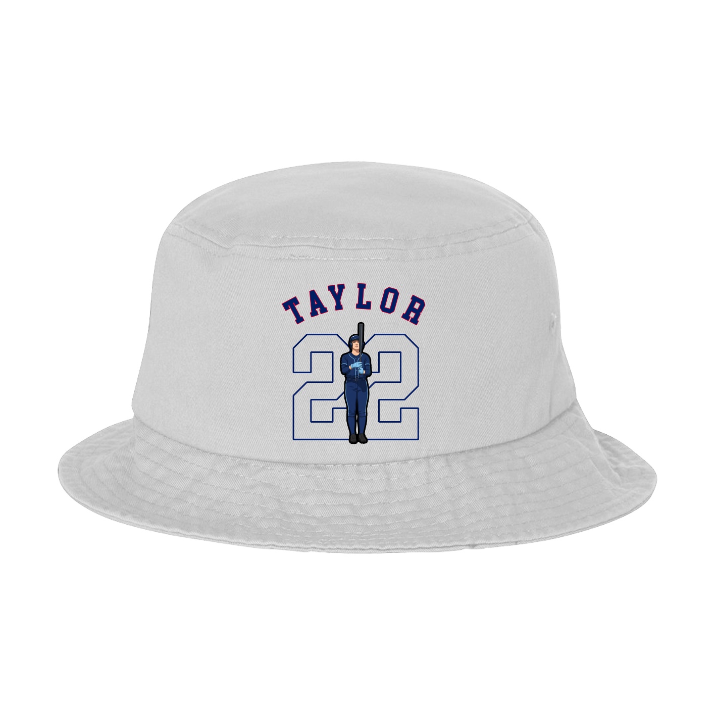 Bucket Cap — Shirsey Arch in White