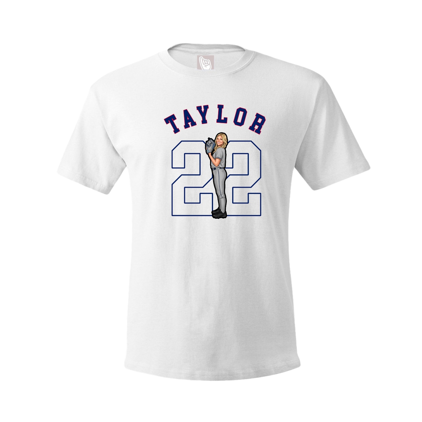 Tee — Shirsey Arch in White