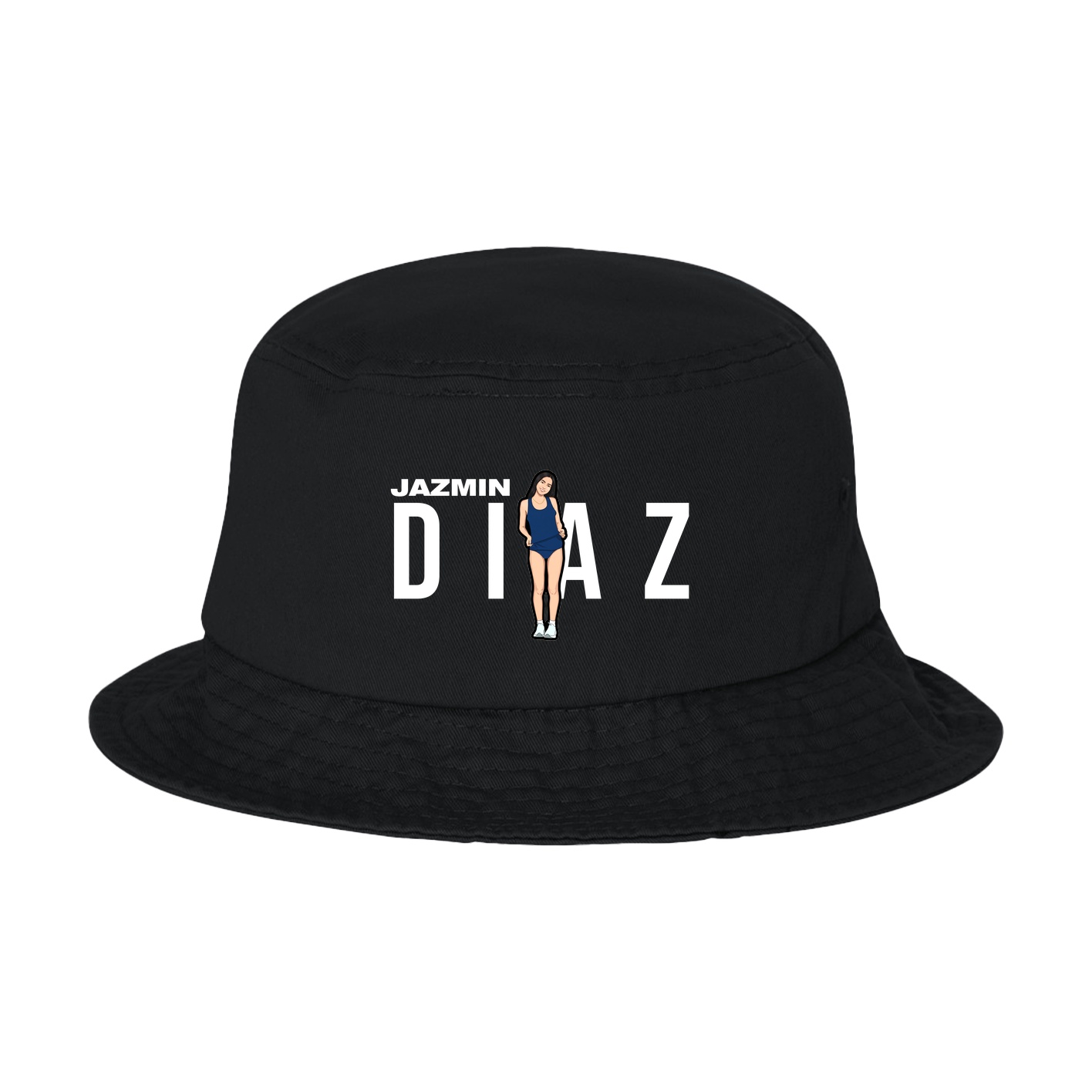 Bucket Cap — Player Name in Black