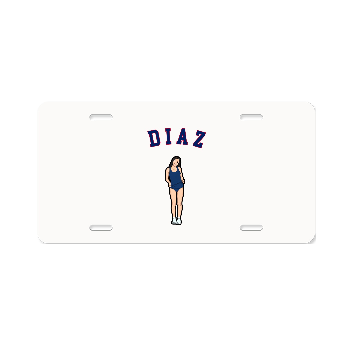 License Plate — Shirsey Arch in Classic