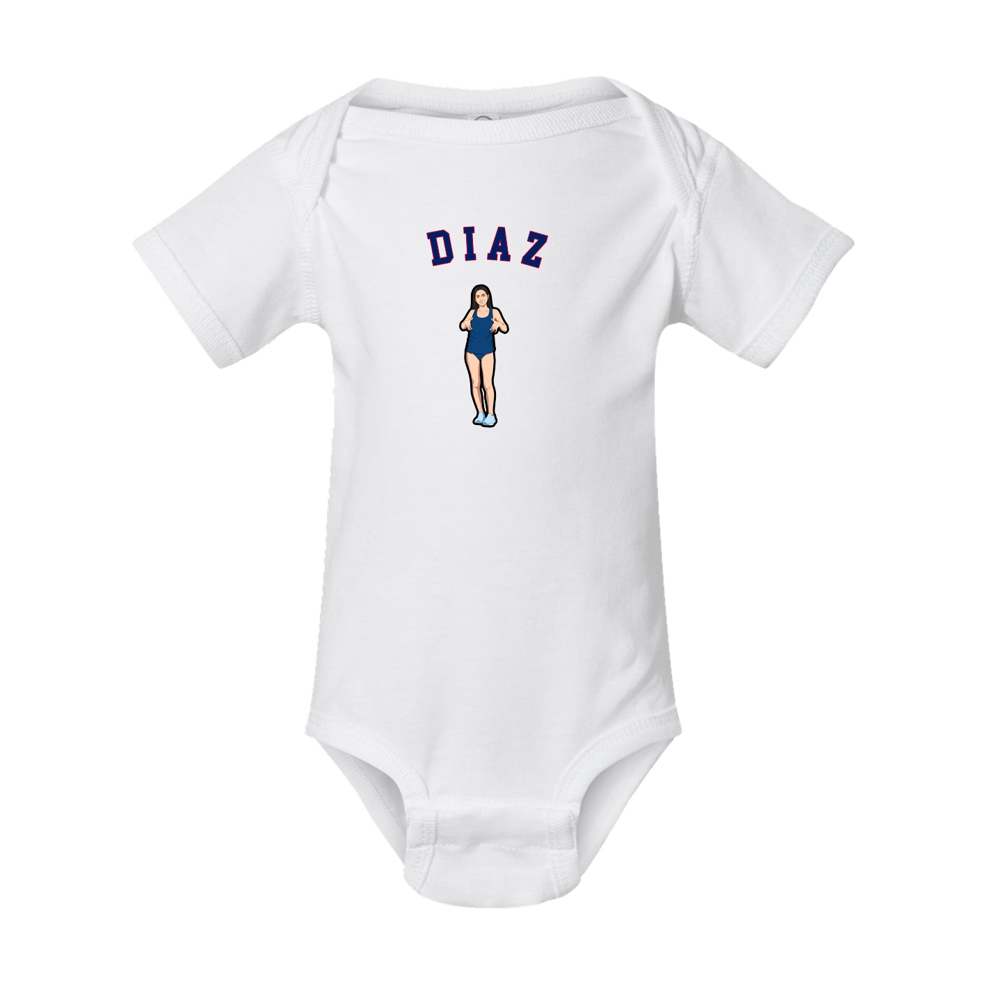 Baby Onesie — Shirsey Arch in White