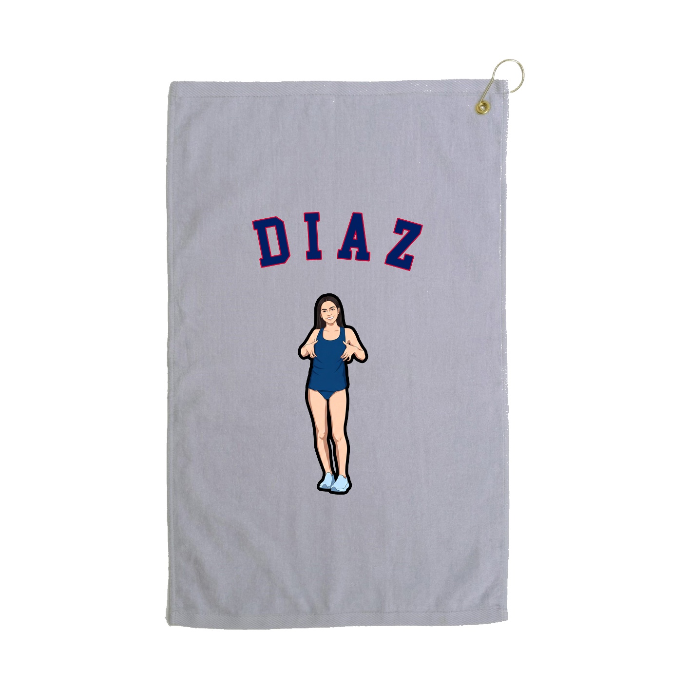 Golf Towel — Shirsey Arch in Grey