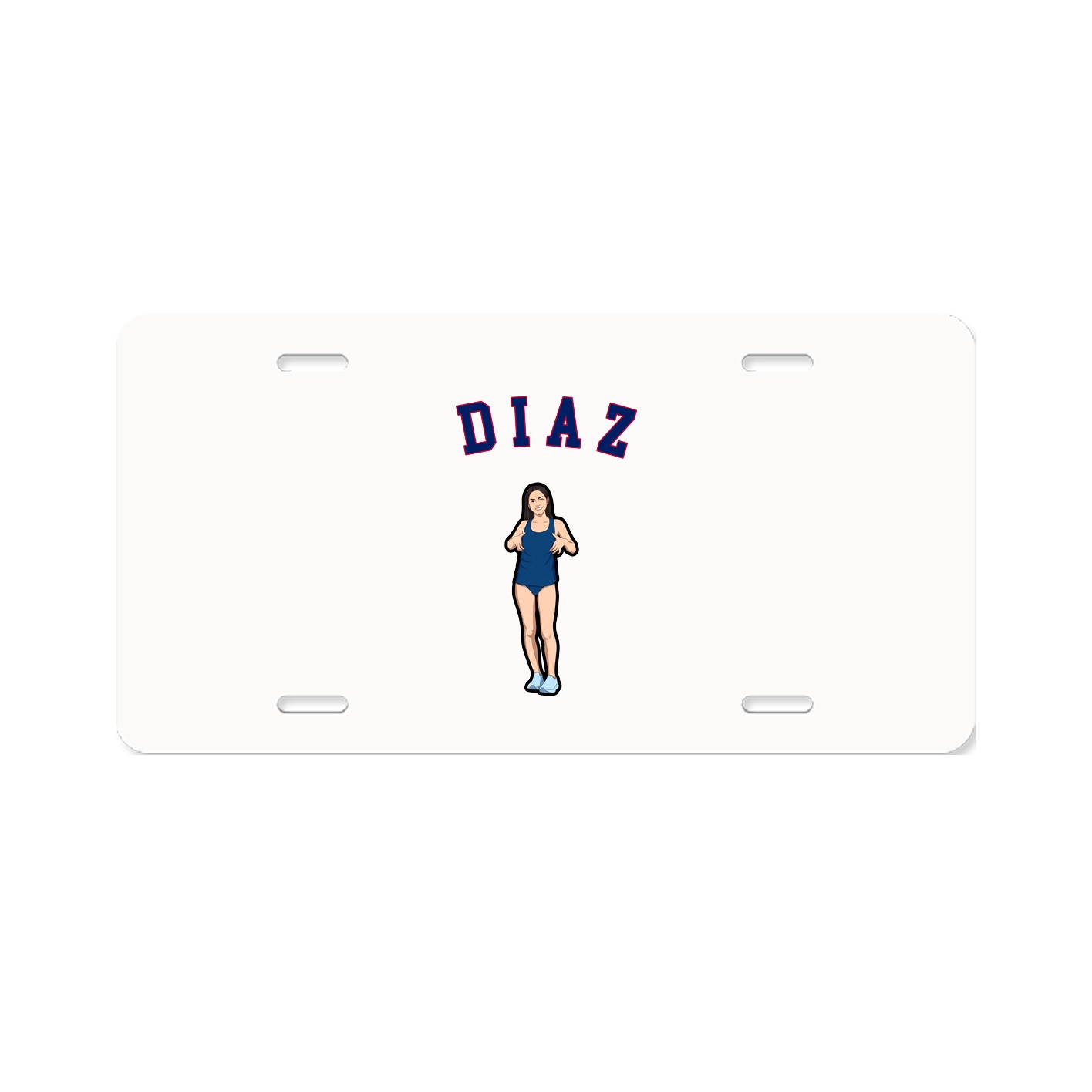 License Plate — Shirsey Arch in Classic