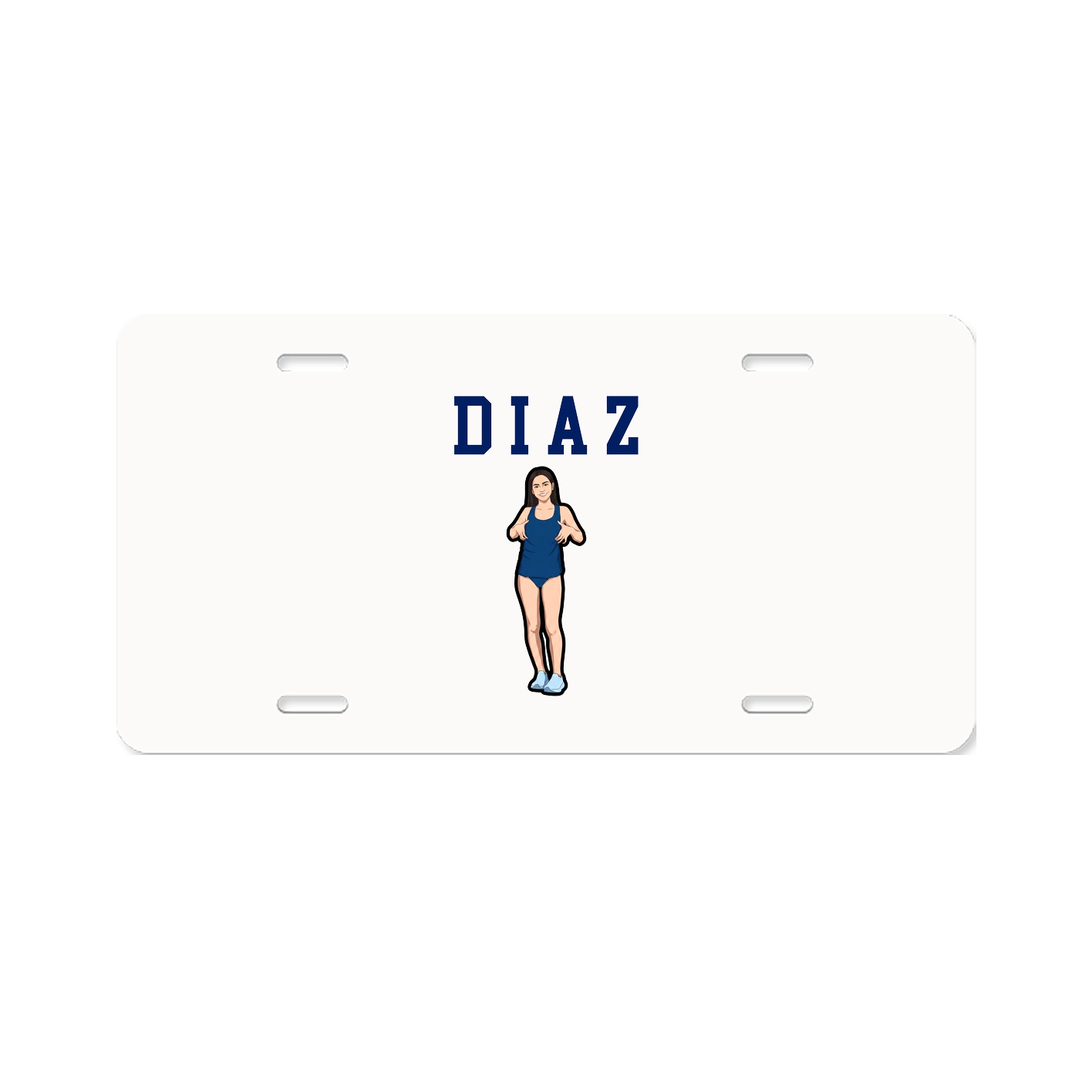 License Plate — Shirsey in Classic